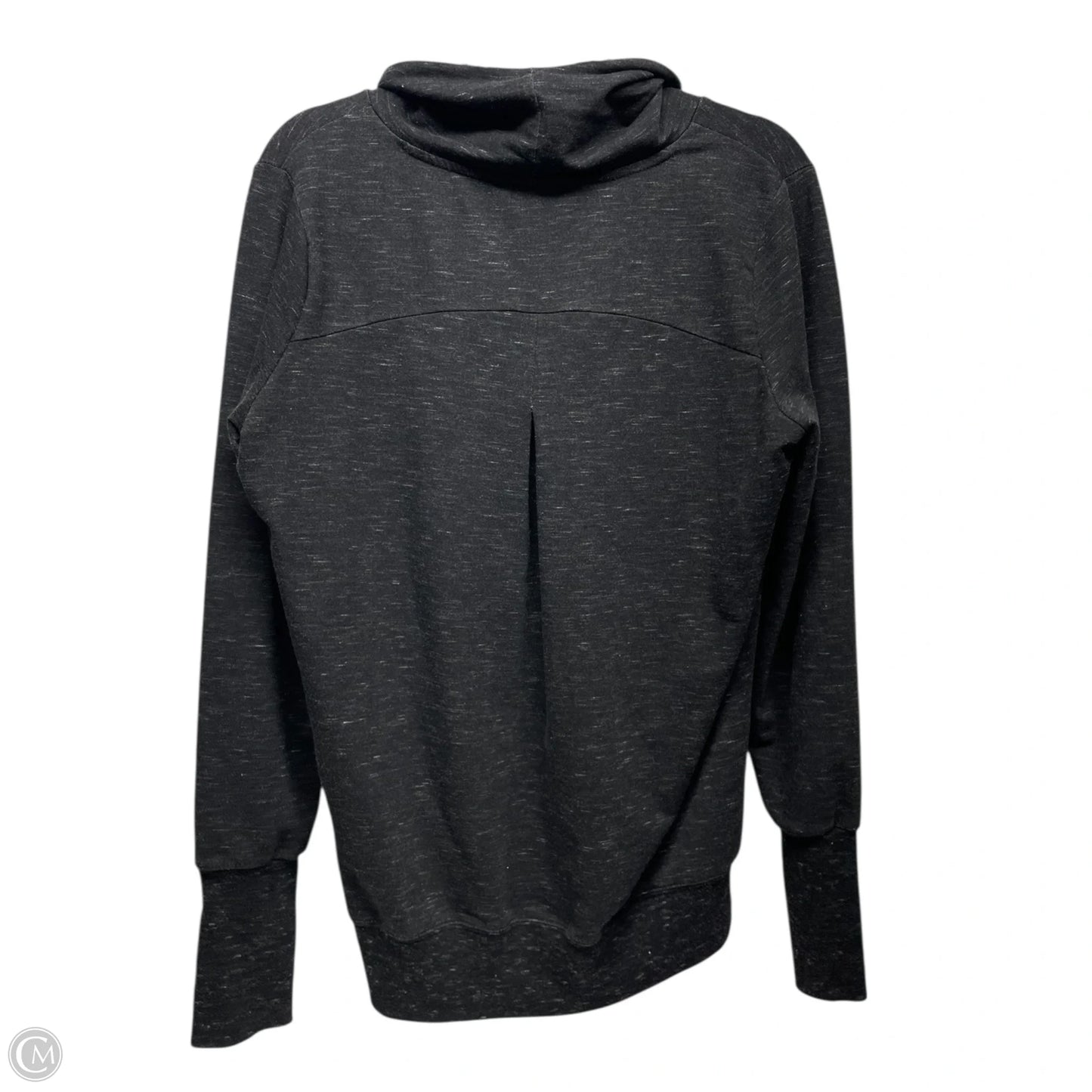 Athletic Sweatshirt Collar By Rbx In Black, Size: L
