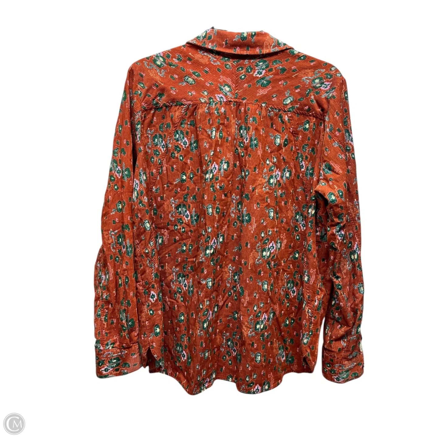 Top Long Sleeve By Anthropologie In Multi-colored, Size: L