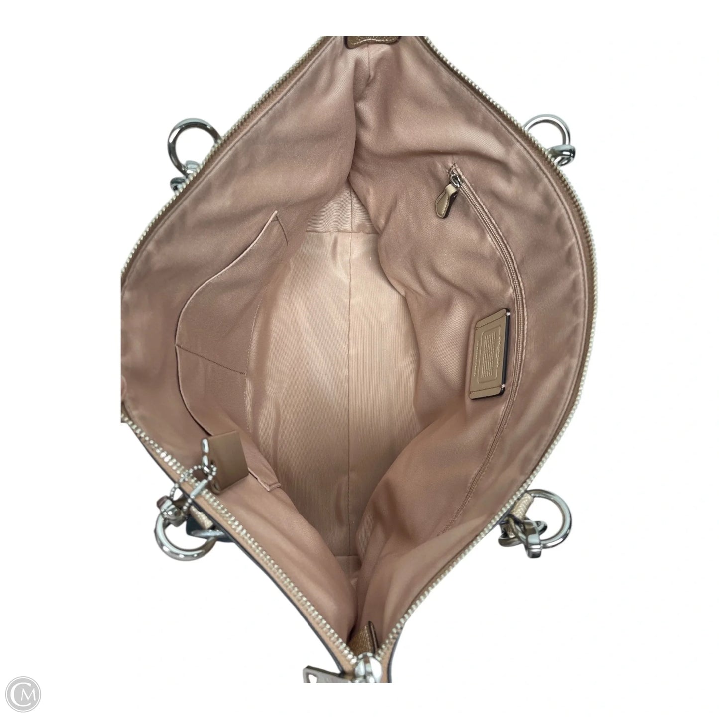 Tote Designer By Coach, Size: Large