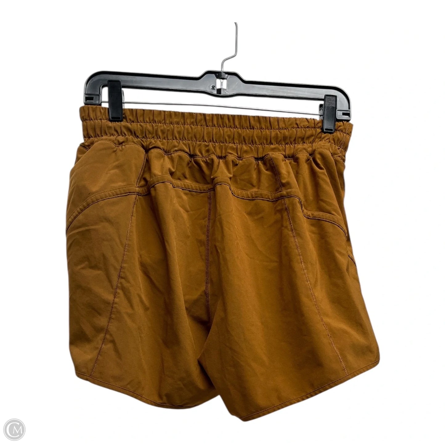 Athletic Shorts By Lululemon In Brown, Size: 10