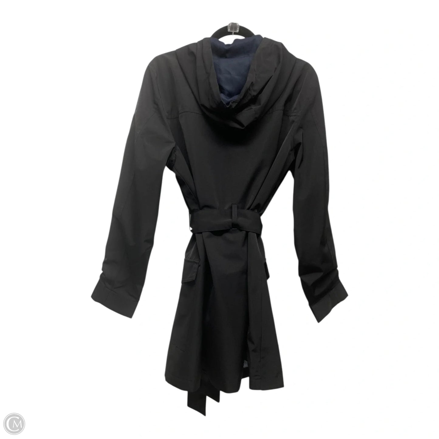 Coat Raincoat By Tommy Hilfiger In Black, Size: Xl