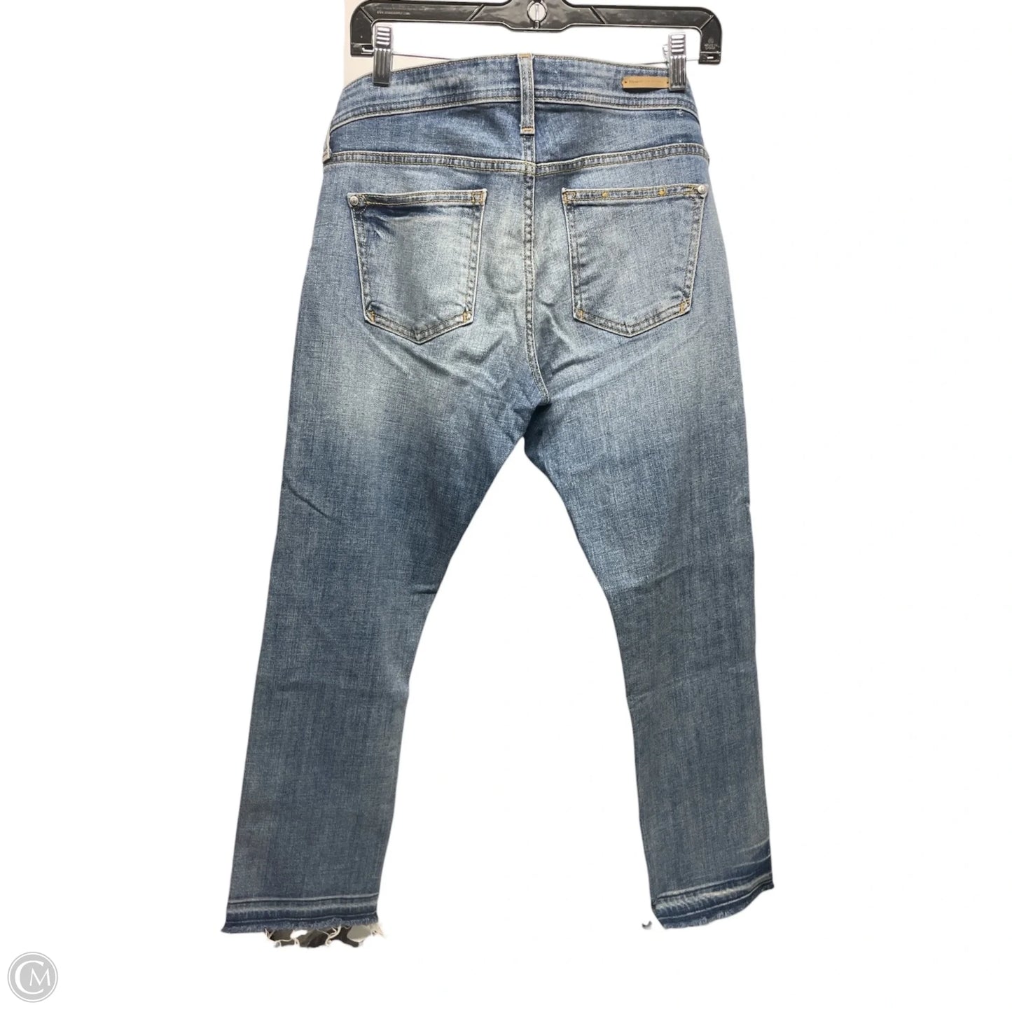 Jeans Boyfriend By Pilcro In Blue Denim, Size: 6p