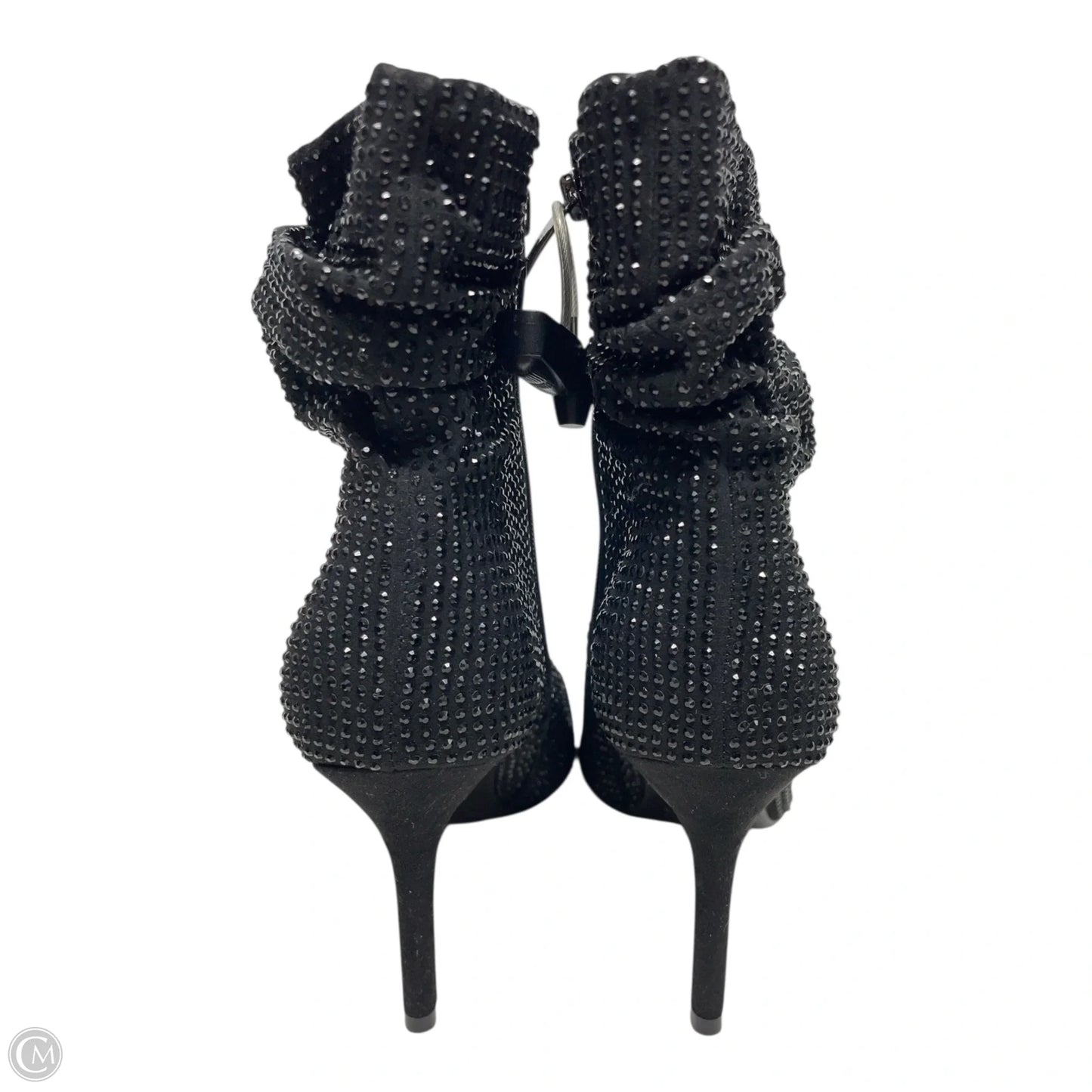 Boots Ankle Heels By Nine West In Black, Size: 8.5