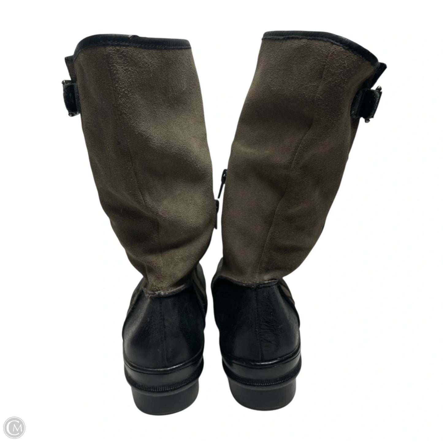 Boots Mid-calf Flats By deer lodge In Taupe, Size: 7