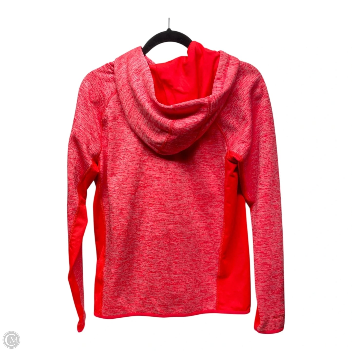 Athletic Sweatshirt Hoodie By Under Armour In Coral, Size: S