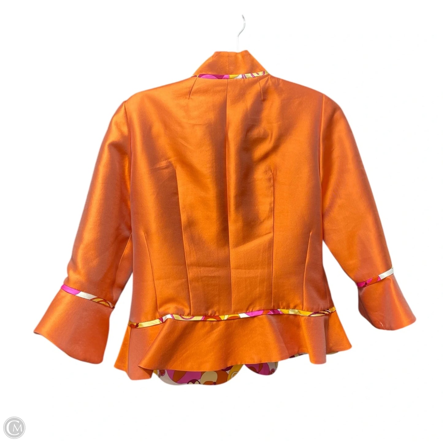 Blazer By LINDA CUNNINGHAM In Orange, Size: 10