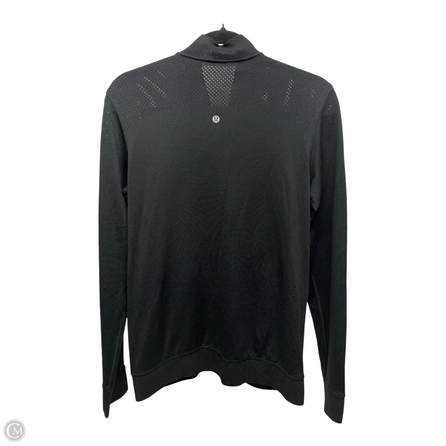 Athletic Jacket By Lululemon In Black, Size: 8