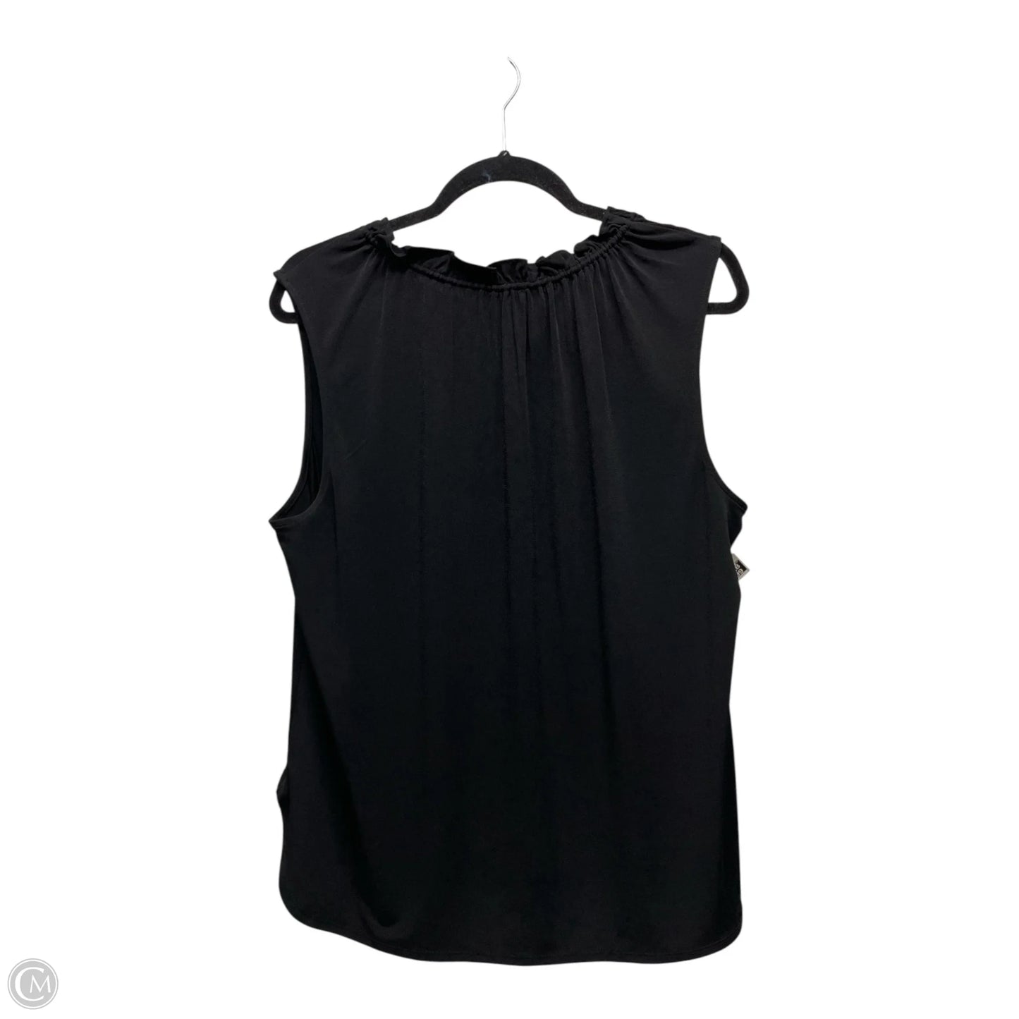 Top Sleeveless By Limited In Black, Size: Xl