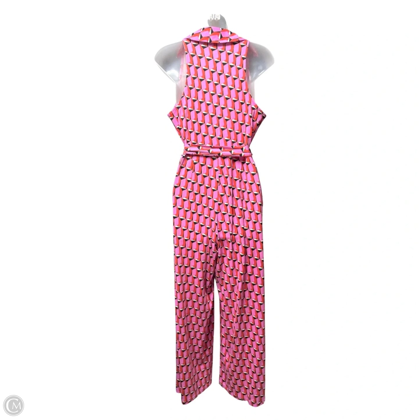 Jumpsuit By Target-designer DIANE VON FURSTENBERG In Pink & Red, Size: S