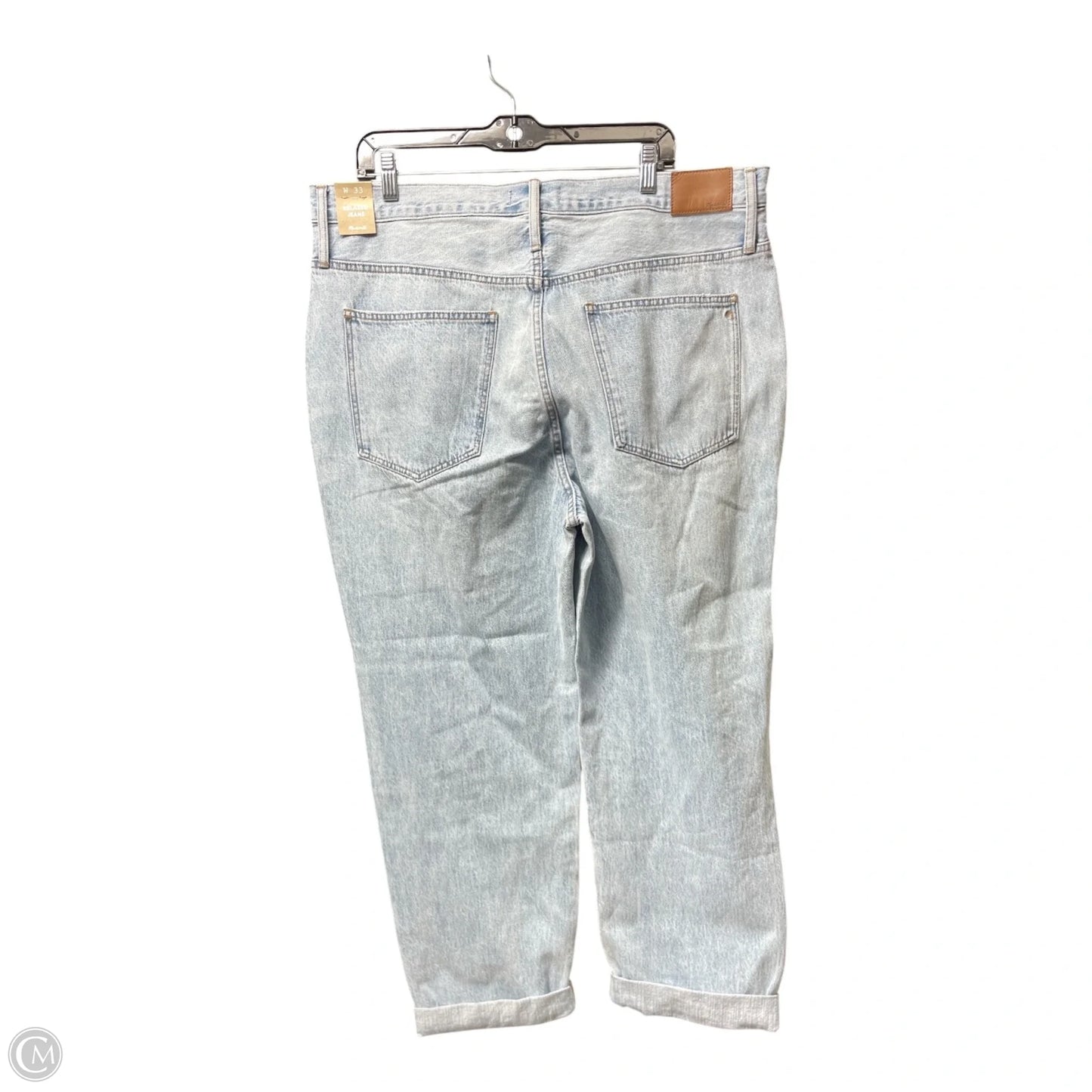 Jeans Boyfriend By Madewell In Blue Denim, Size: 16