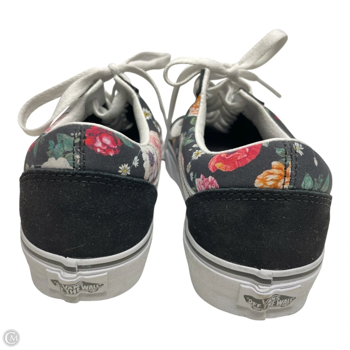Shoes Sneakers By Vans In Floral Print, Size: 9