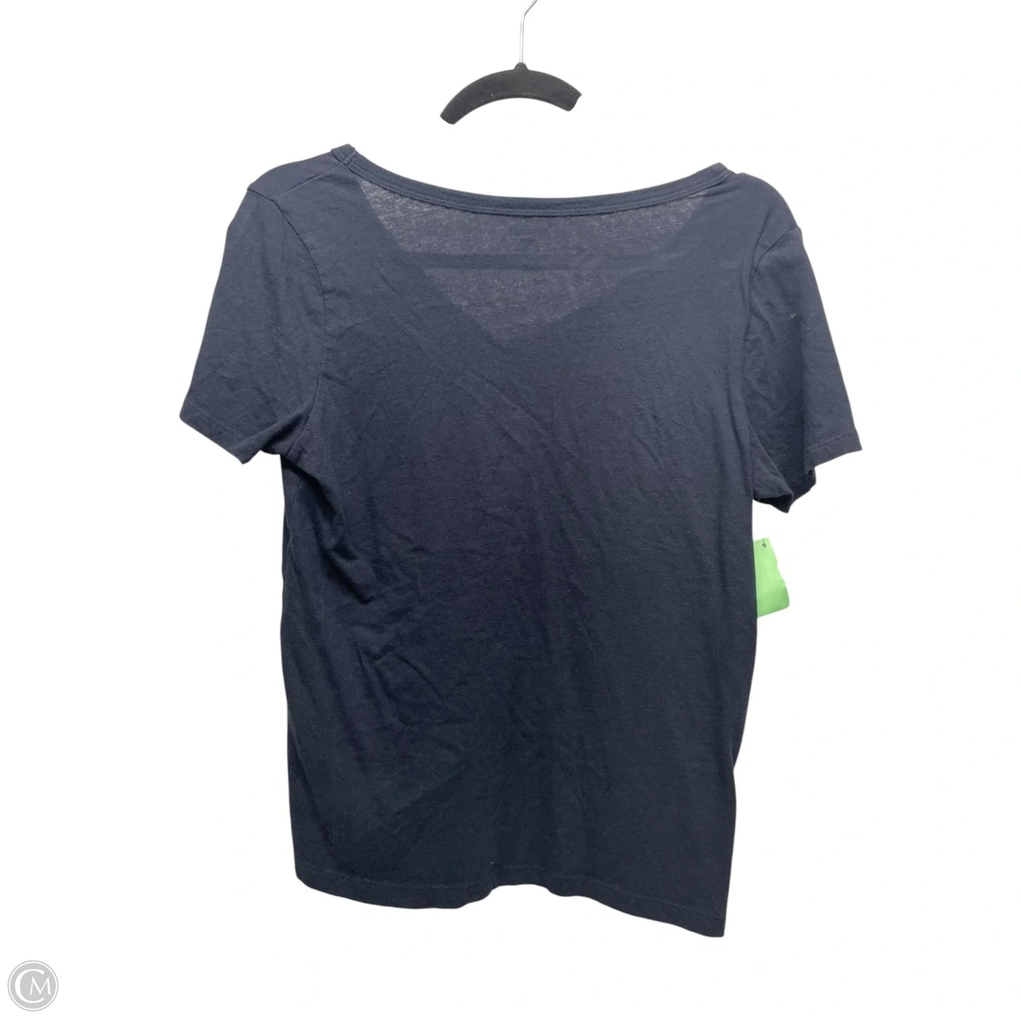 Top Short Sleeve Basic By Old Navy In Navy, Size: Xs