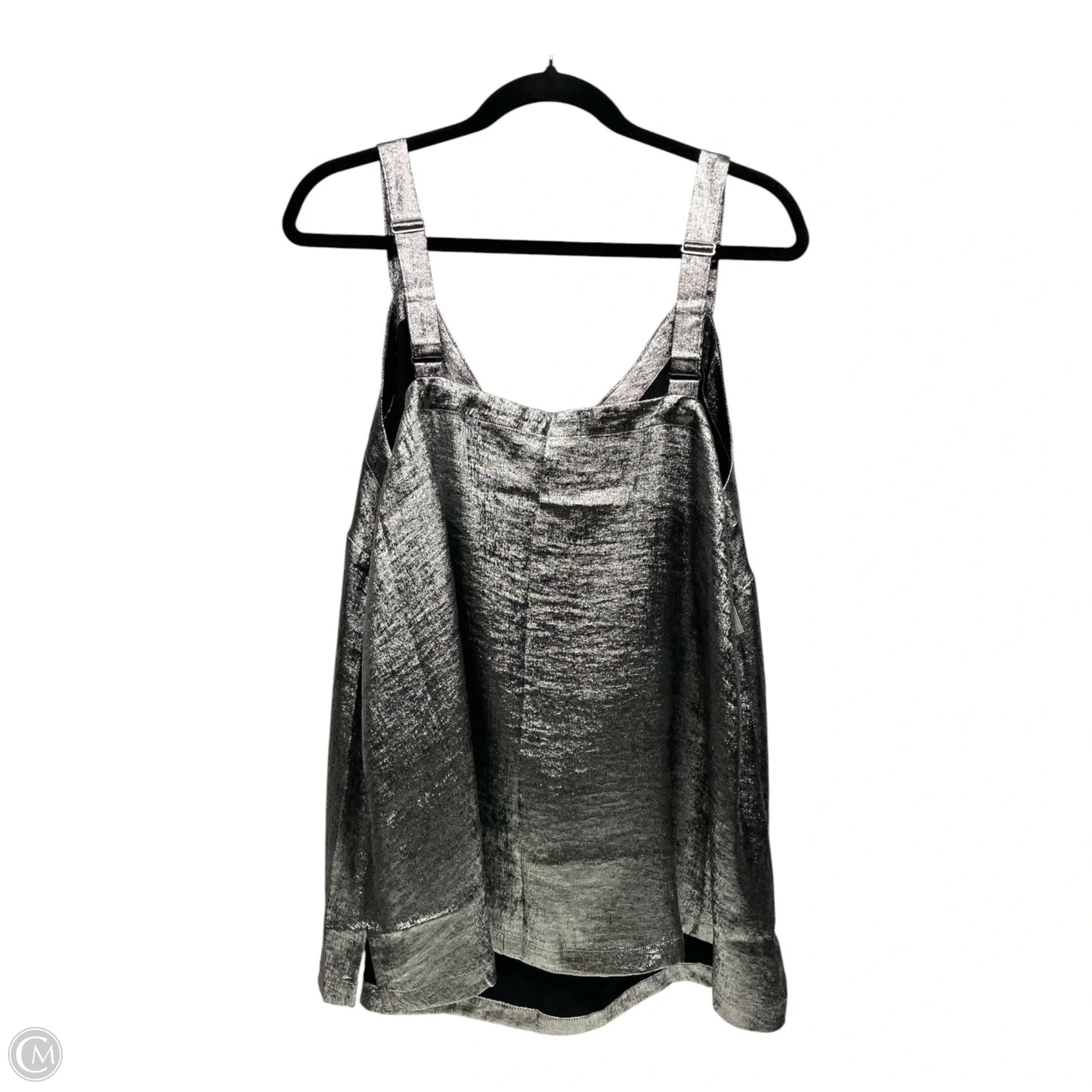 Top Cami By Lane Bryant In Silver, Size: 2x