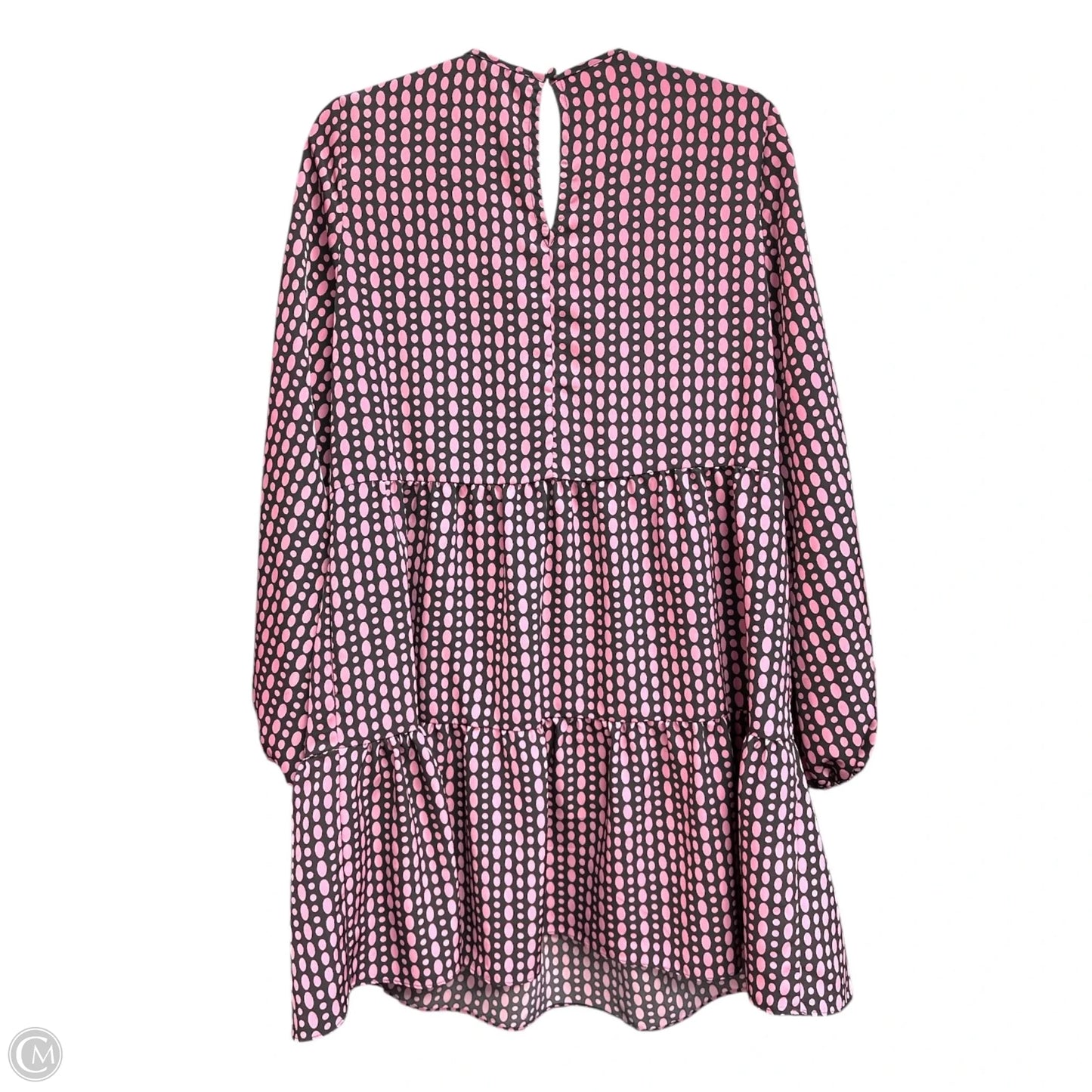 Dress Casual Short By Cmc In Black & Pink, Size: 12
