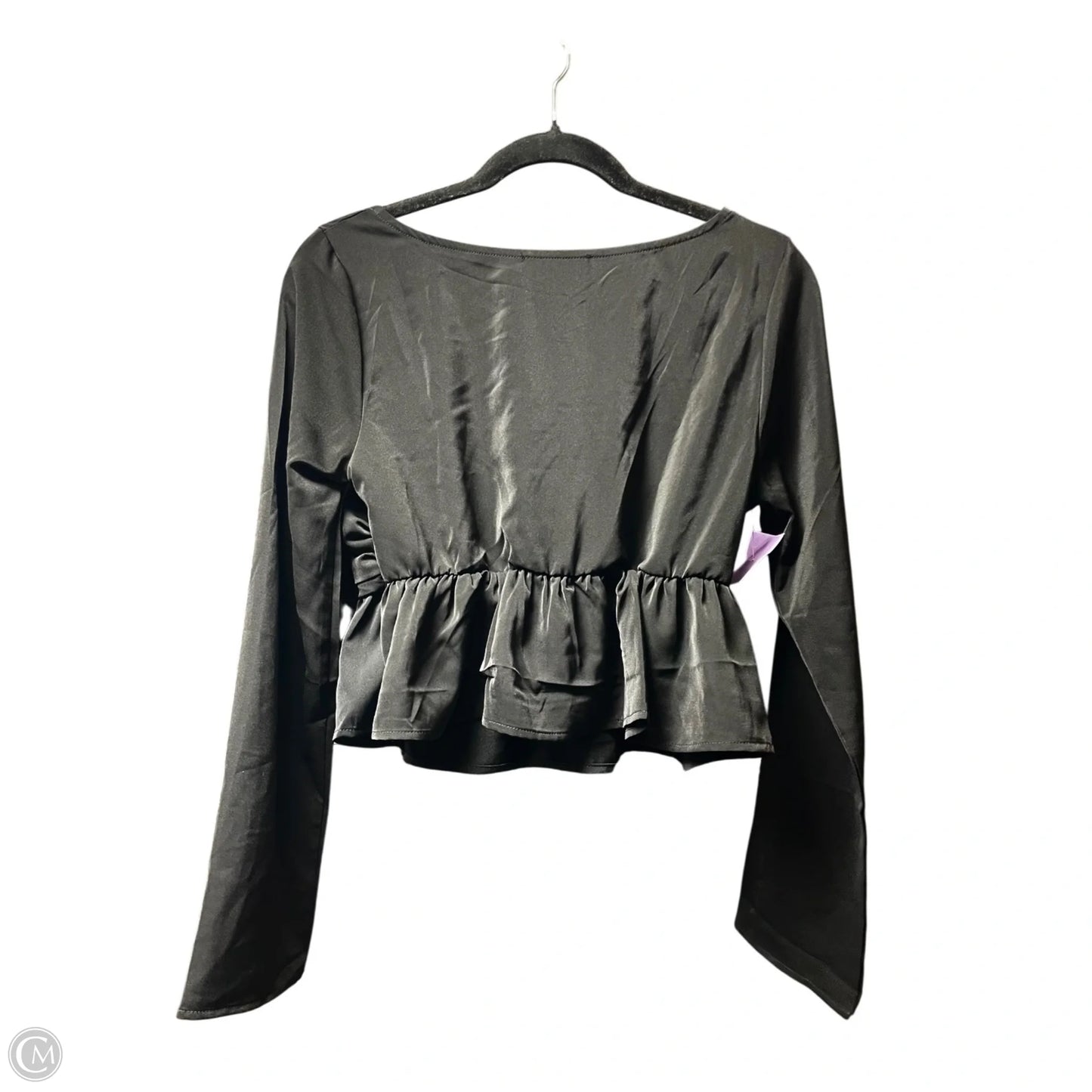 Blouse Short Sleeve By SEA NY In Purple, Size: M