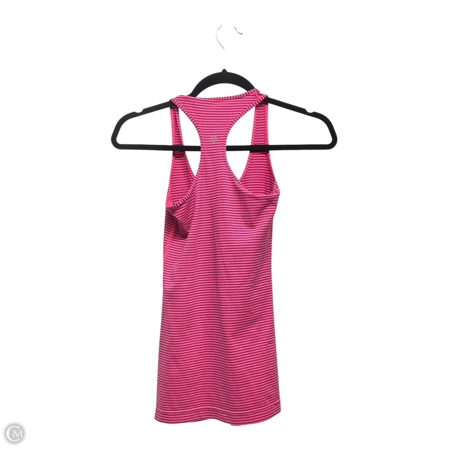 Athletic Tank Top By Lululemon In Striped Pattern, Size: Xs