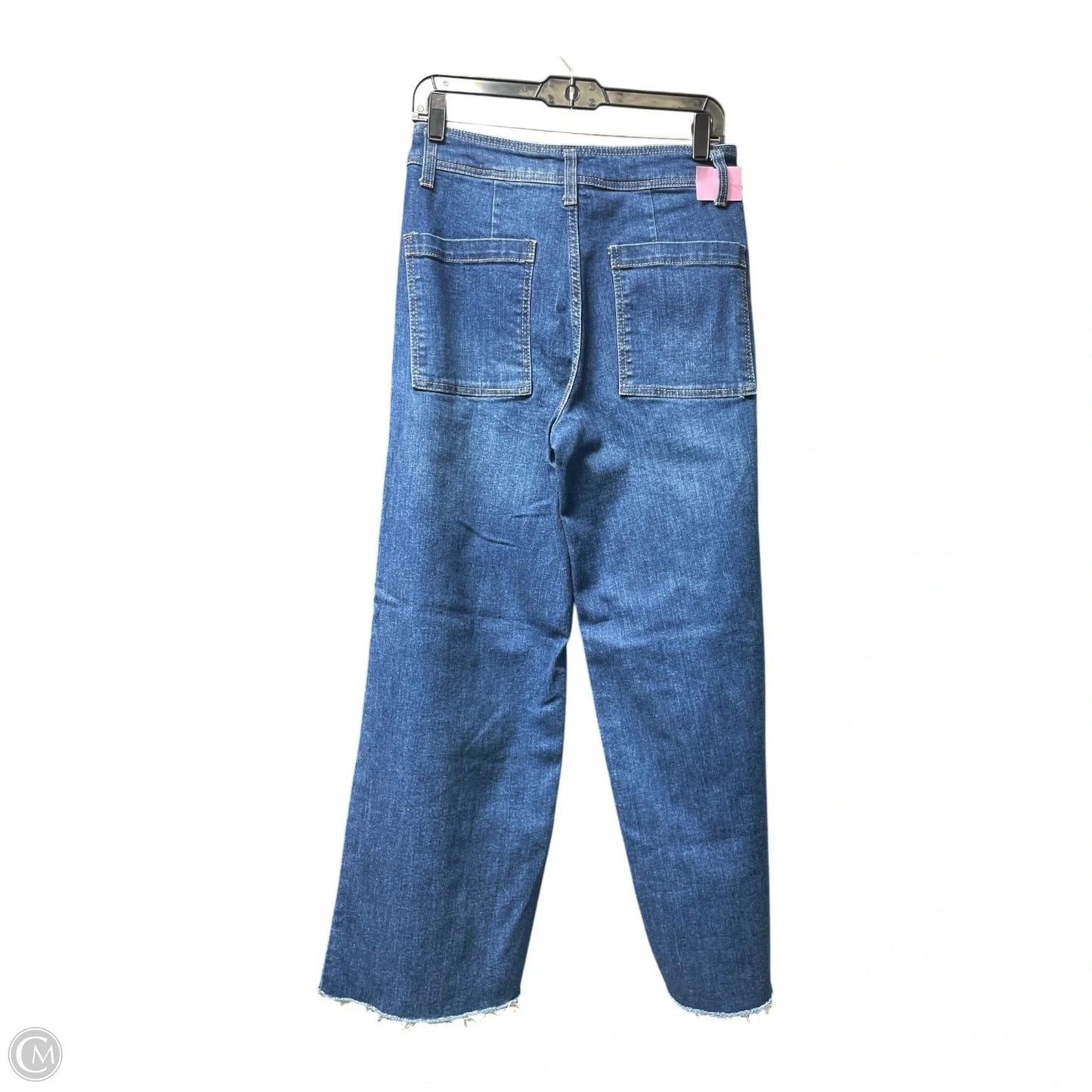 Jeans Wide Leg By Oat In Blue Denim, Size: 6