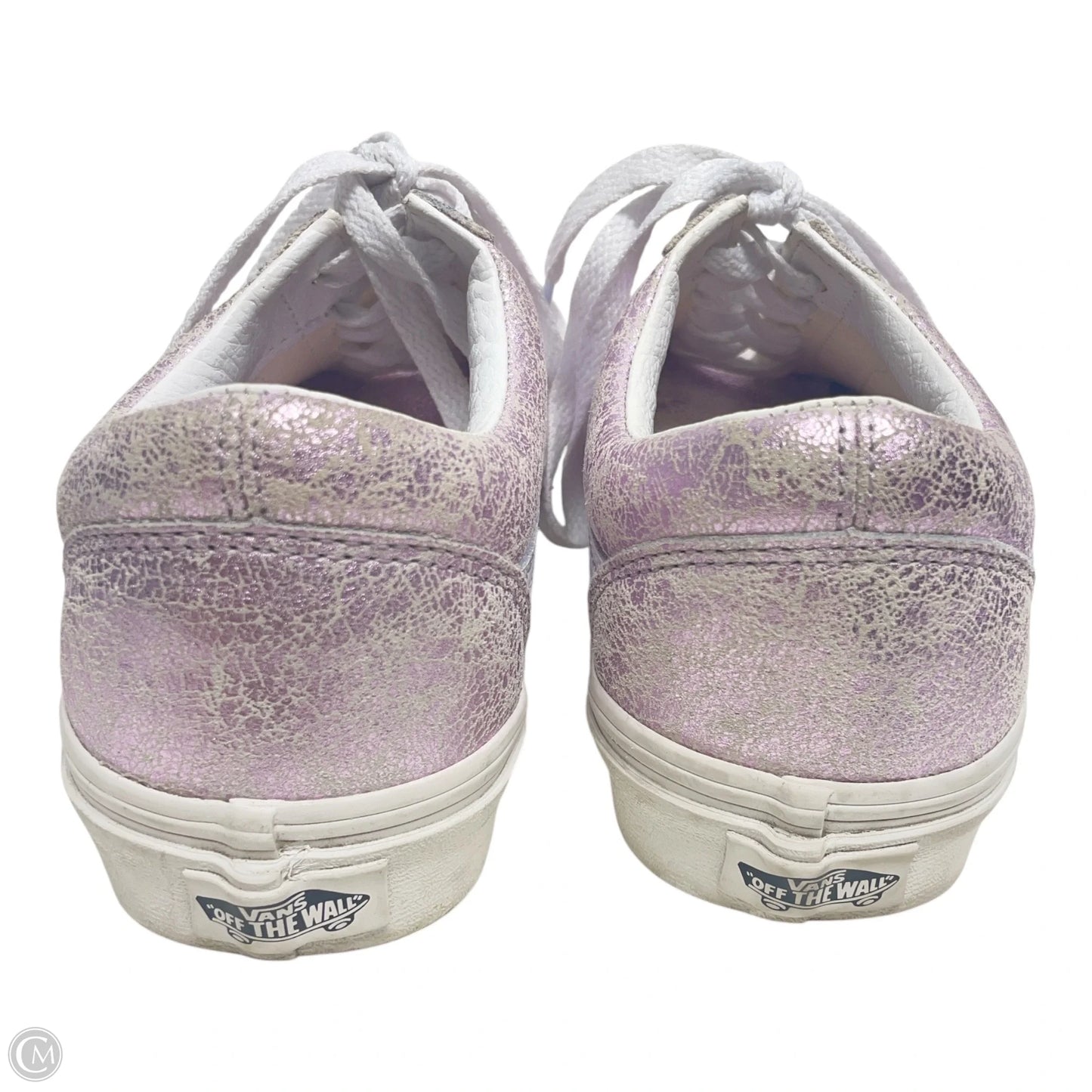 Shoes Sneakers By Vans In Purple & Tan, Size: 9