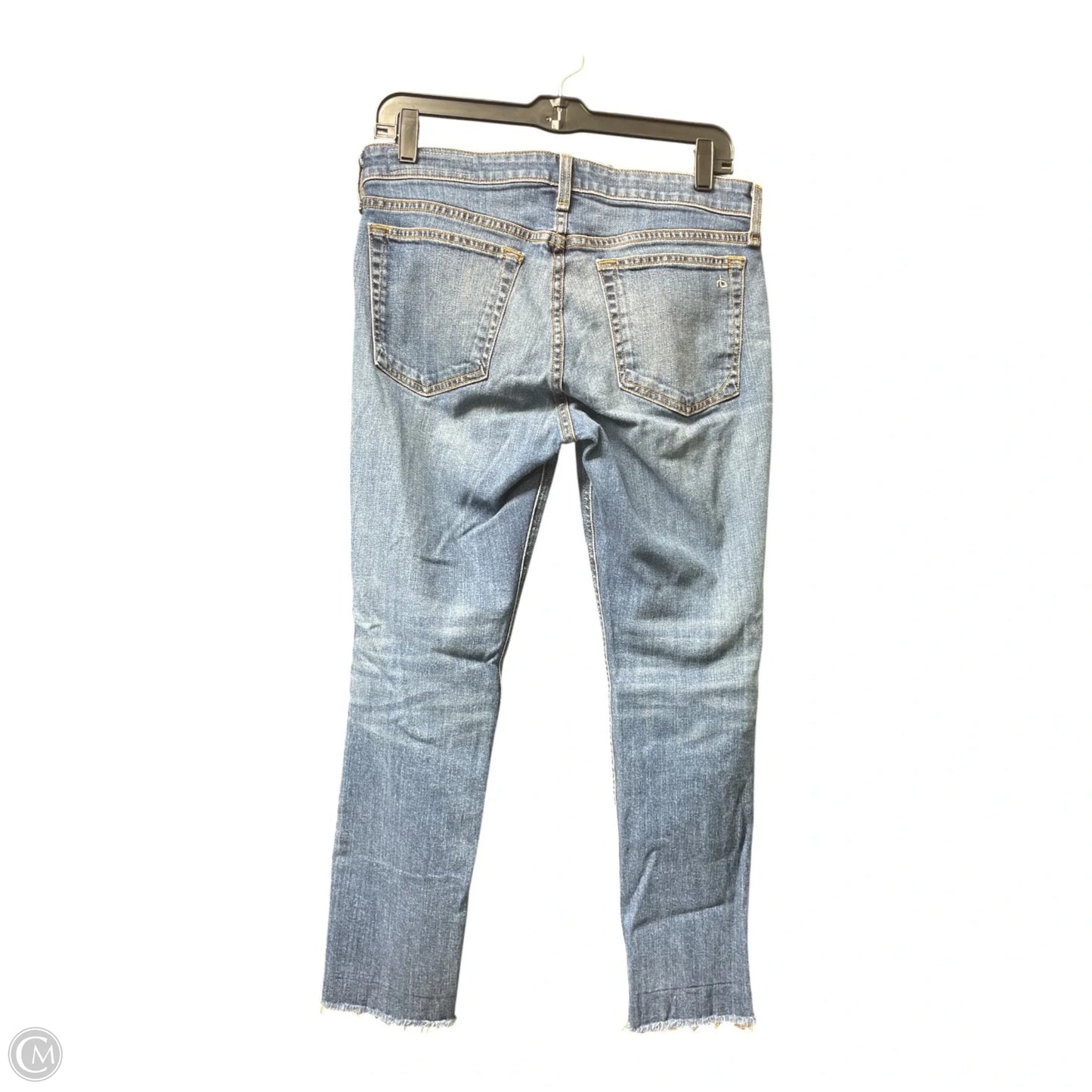 Jeans Boyfriend By Rag And Bone In Blue Denim, Size: 4