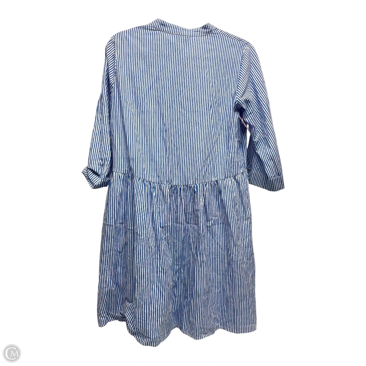 Dress Casual Short By Tuckernuck In Striped Pattern, Size: M