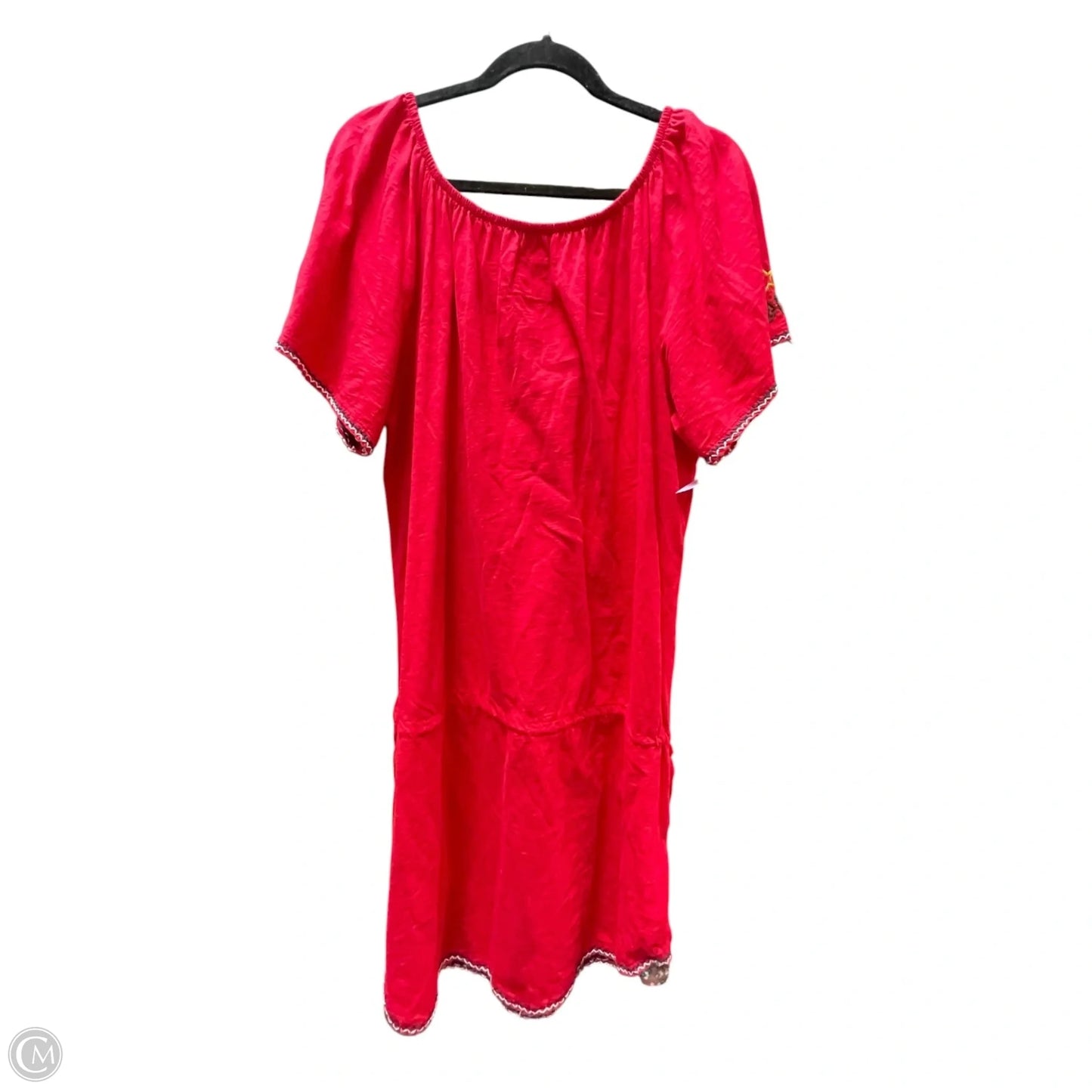 Dress Casual Short By Double D Ranch In Red, Size: L