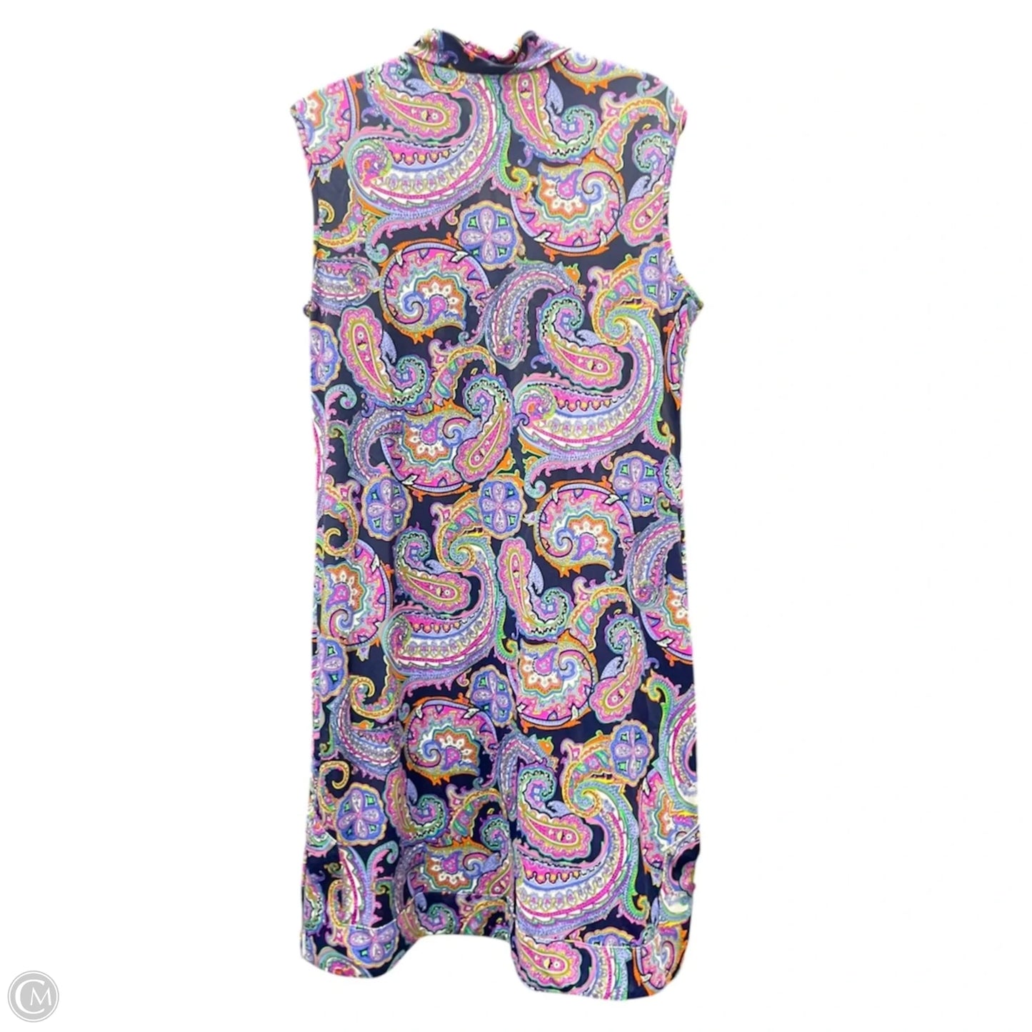 Dress Casual Short By Jude Connally In Paisley Print, Size: Xl