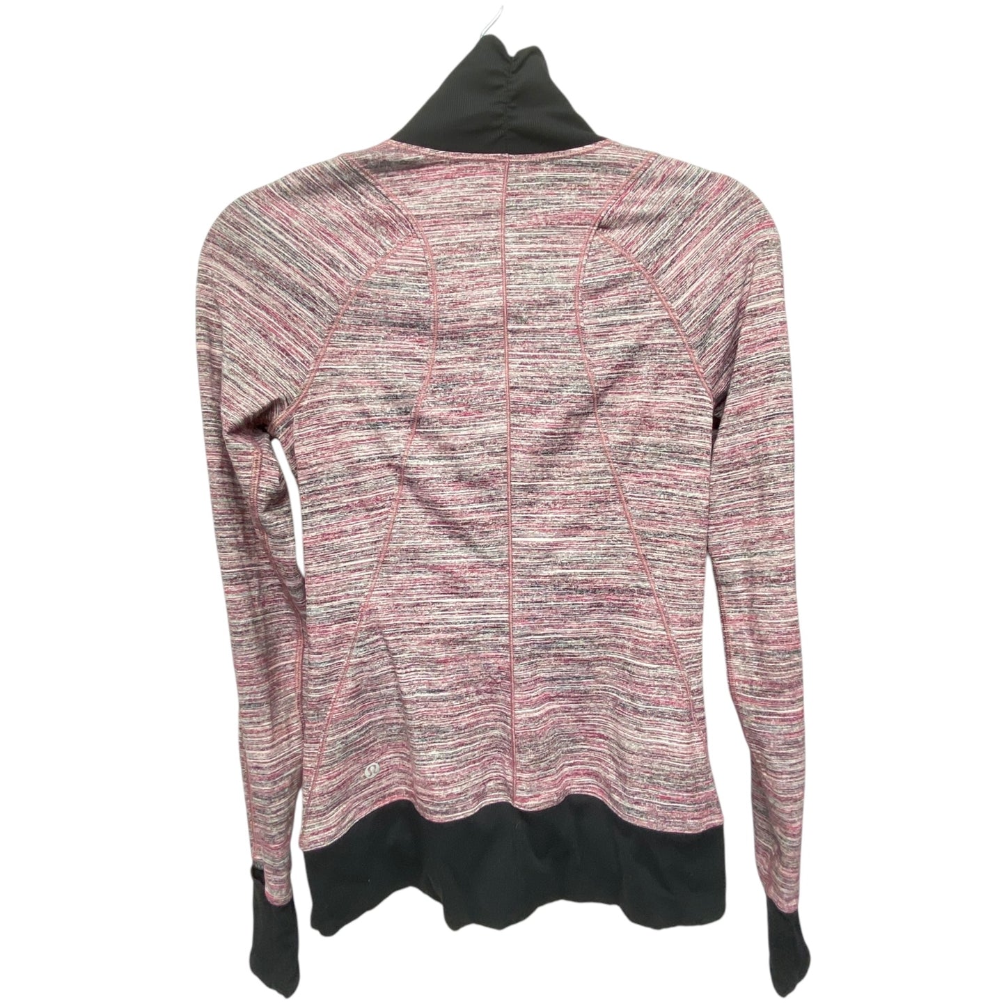 Athletic Sweatshirt Collar By Lululemon In Pink, Size: 6