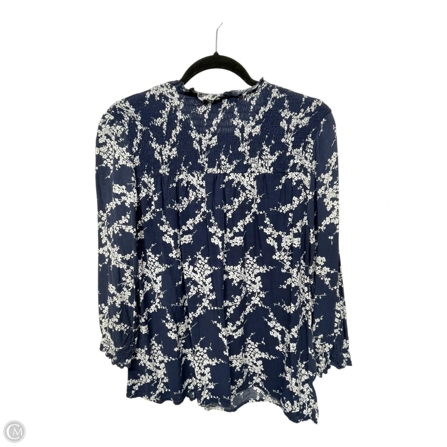 Top Long Sleeve By Rachel Roy In Floral Print, Size: M