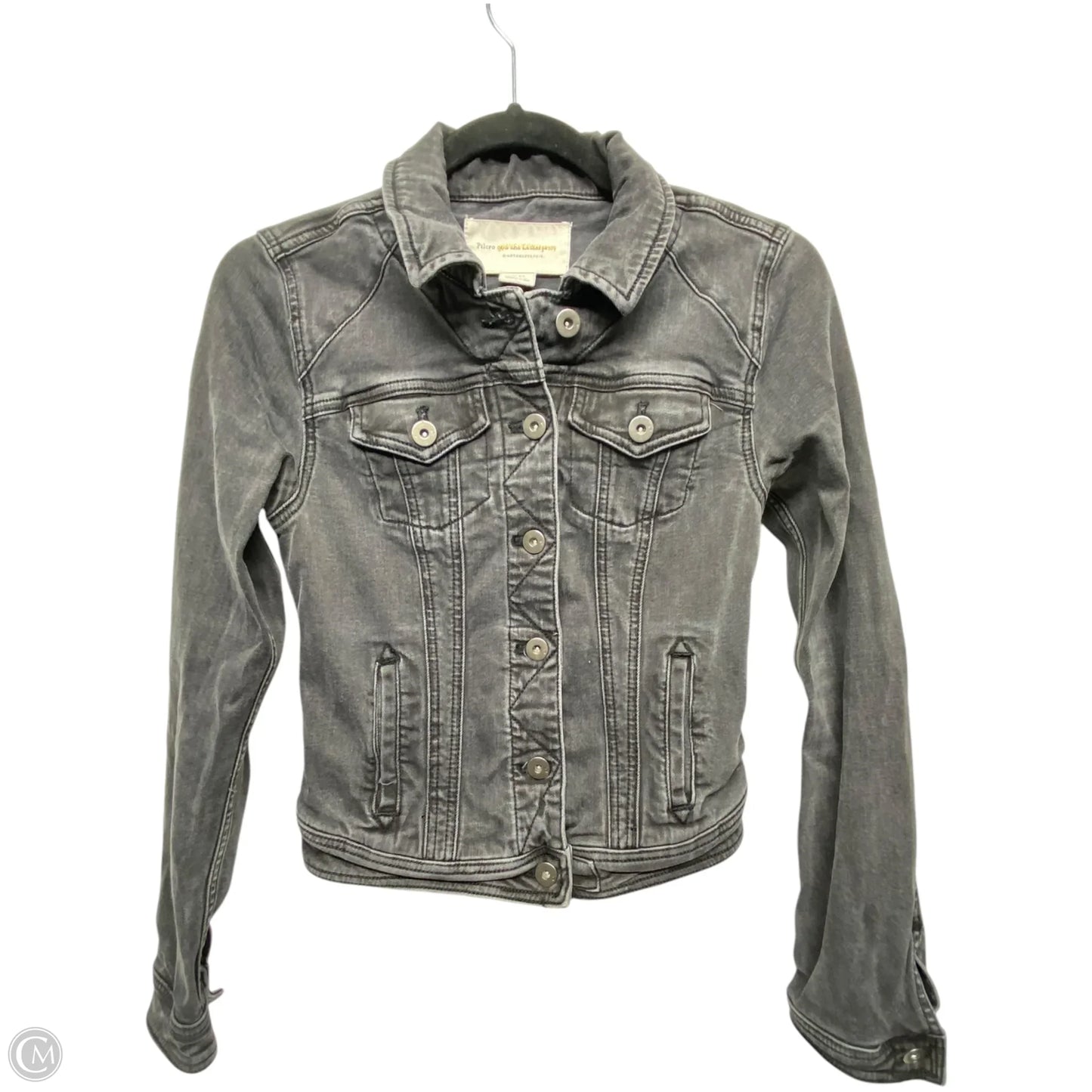 Jacket Denim By Pilcro In Black, Size: Xs