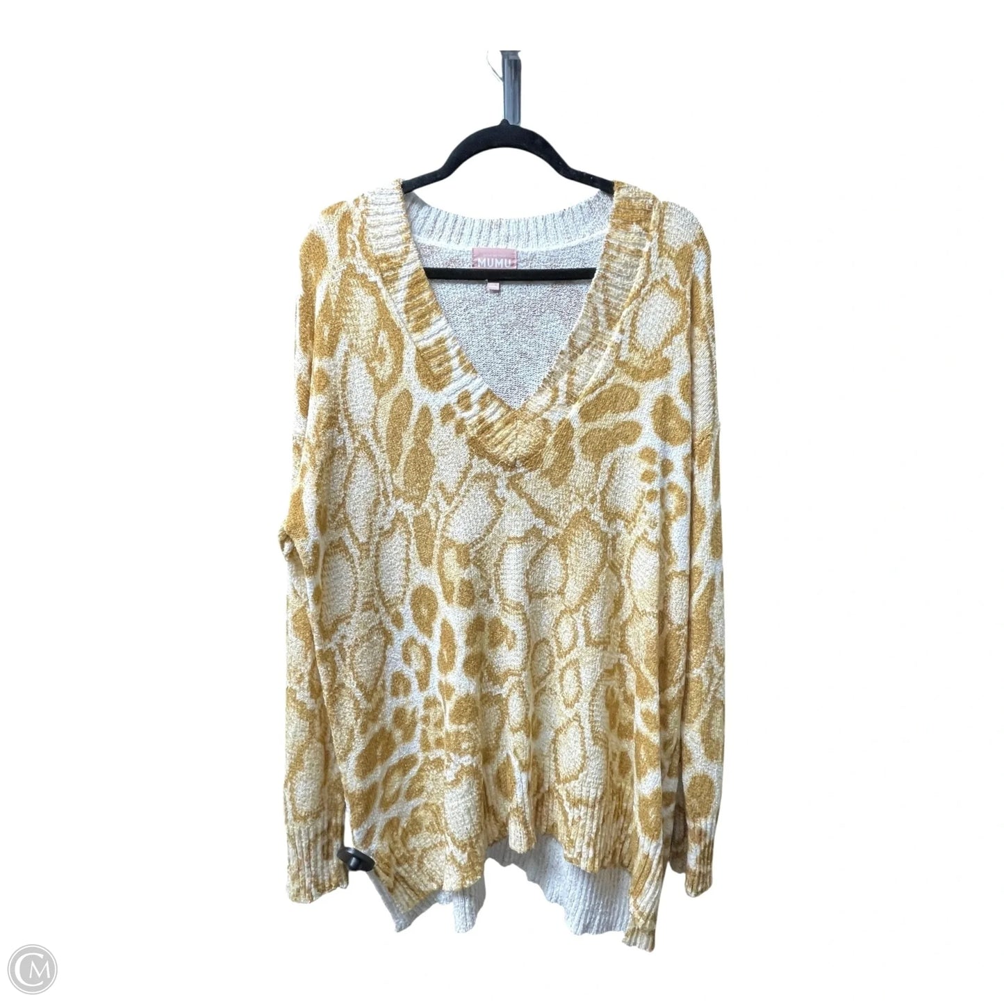 Sweater By Mumu In Animal Print, Size: S