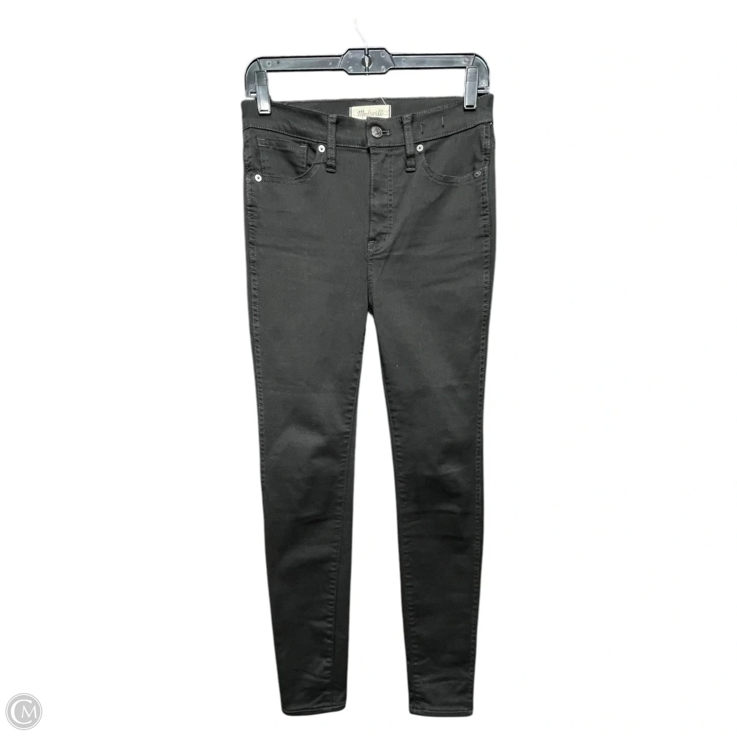 Jeans Skinny By Madewell In Black, Size: 2