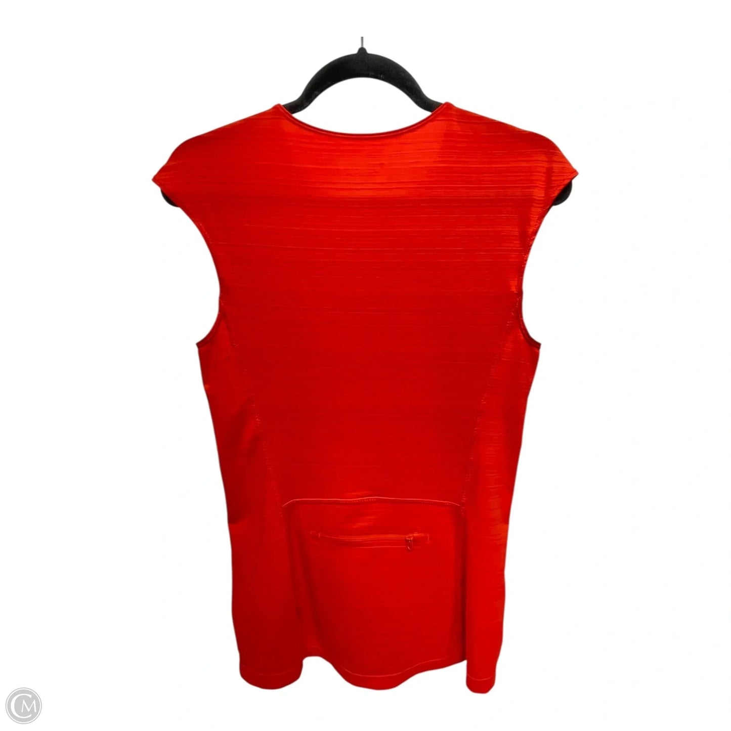 Athletic Top Short Sleeve By Athleta In Orange, Size: S