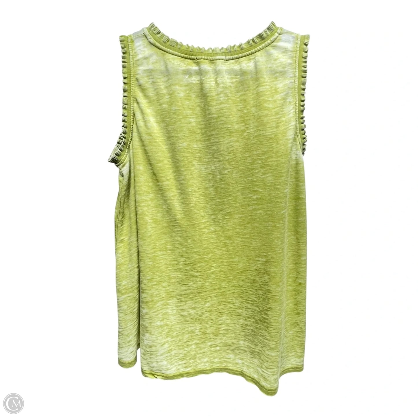 Top Sleeveless By Jane And Delancey In Green, Size: L