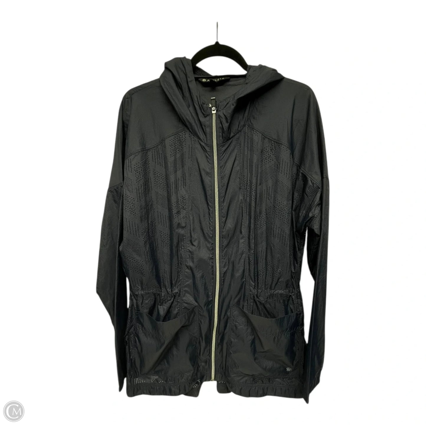 Athletic Jacket By Athleta In Navy, Size: L