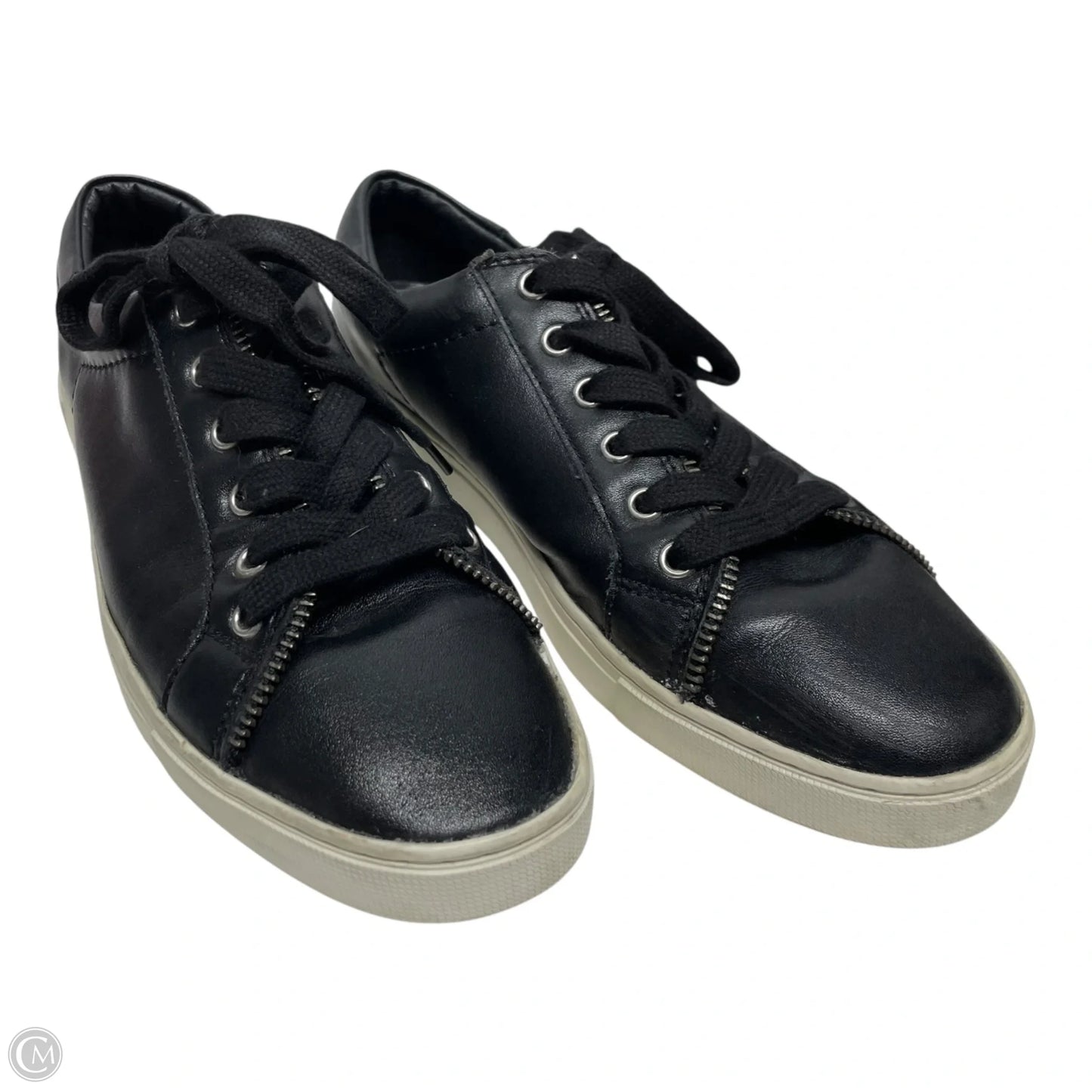 Shoes Sneakers By Frye And Co In Black, Size: 8.5