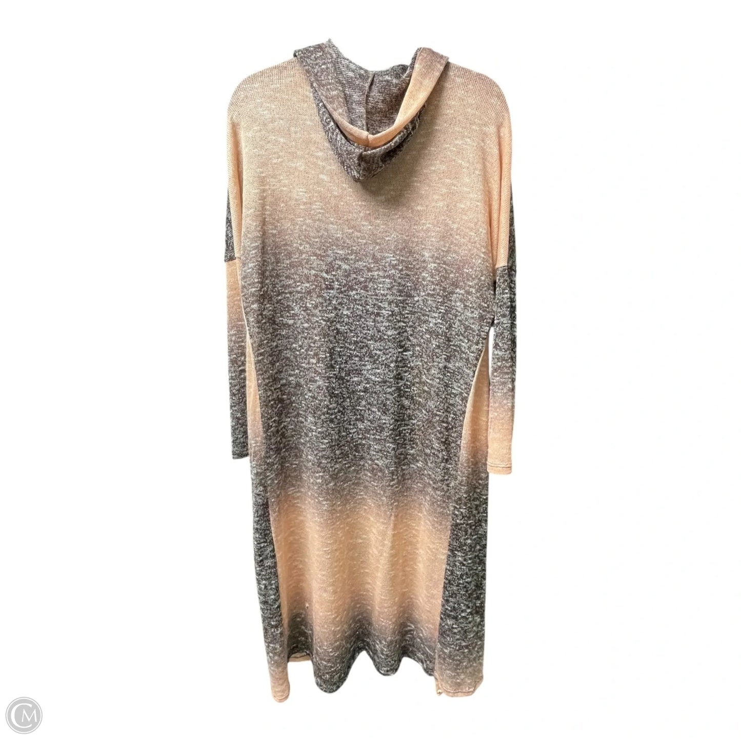 Cardigan By A.OK In Black & Orange, Size: S