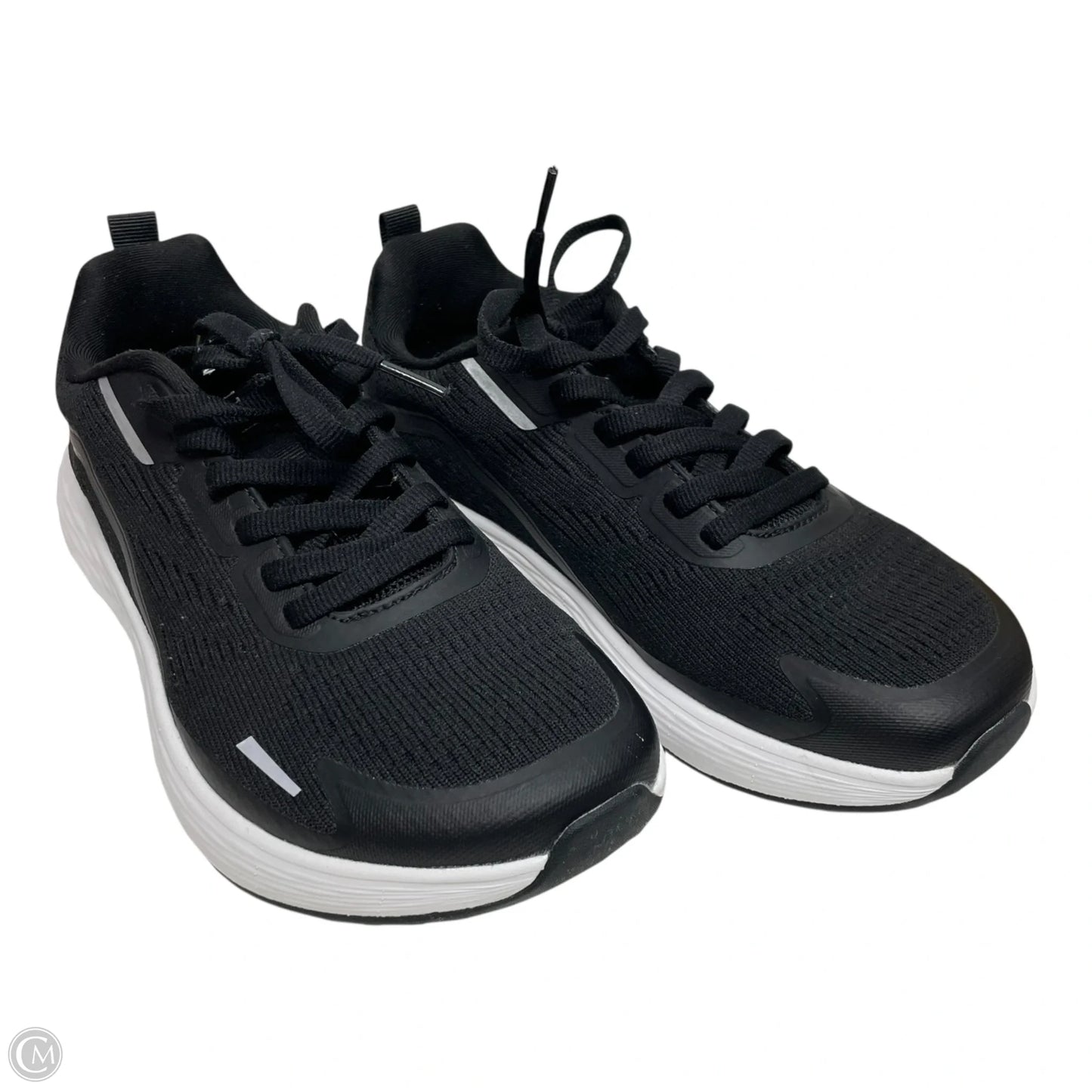 Shoes Sneakers By whitin In Black & White, Size: 6.5