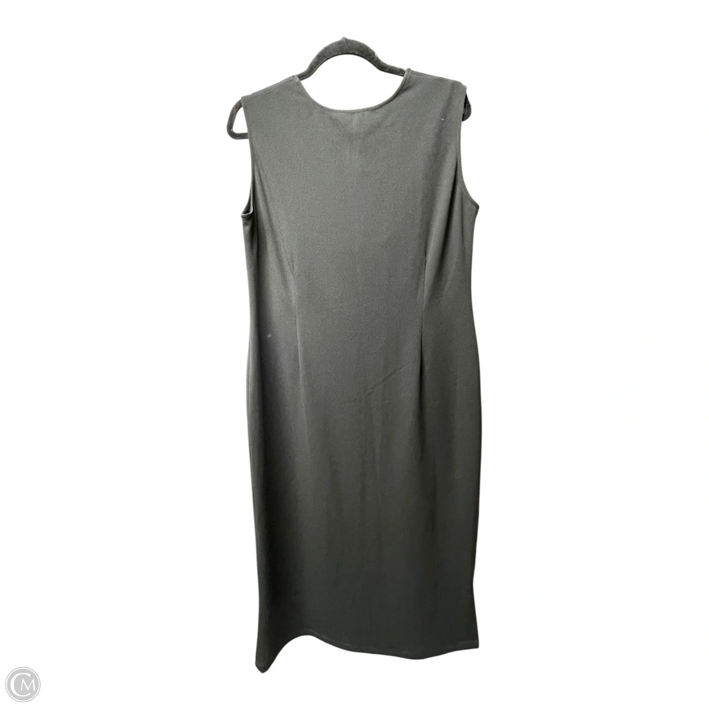 Dress Casual Midi By Ming Wang In Black, Size: M