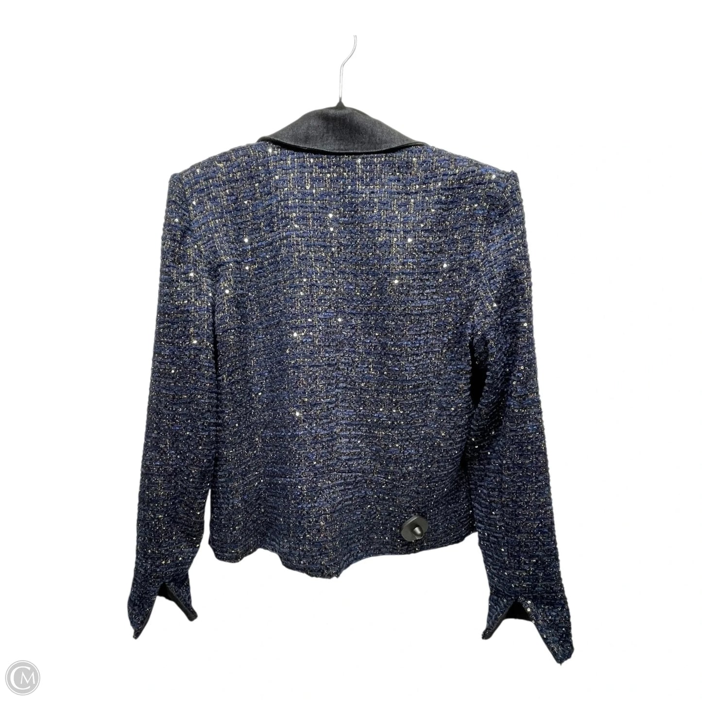 Blazer By White House Black Market In Blue & Gold, Size: 14