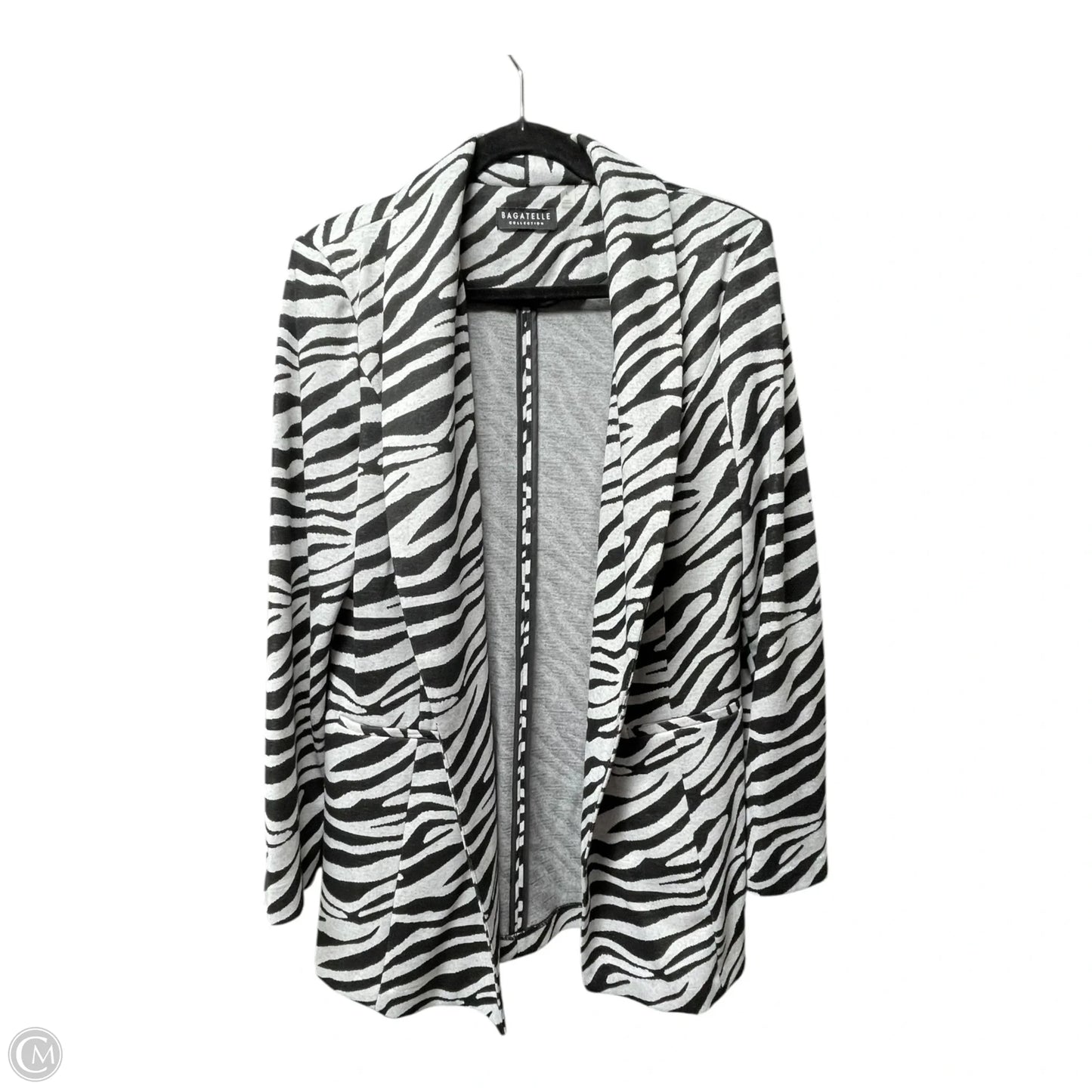 Blazer By Bagatelle In Blue & White, Size: L