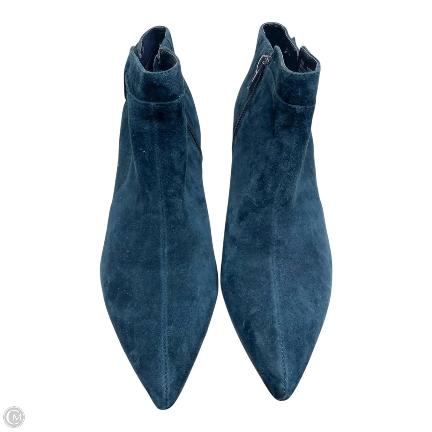 Shoes Heels Kitten By Cmc In Blue, Size: 10