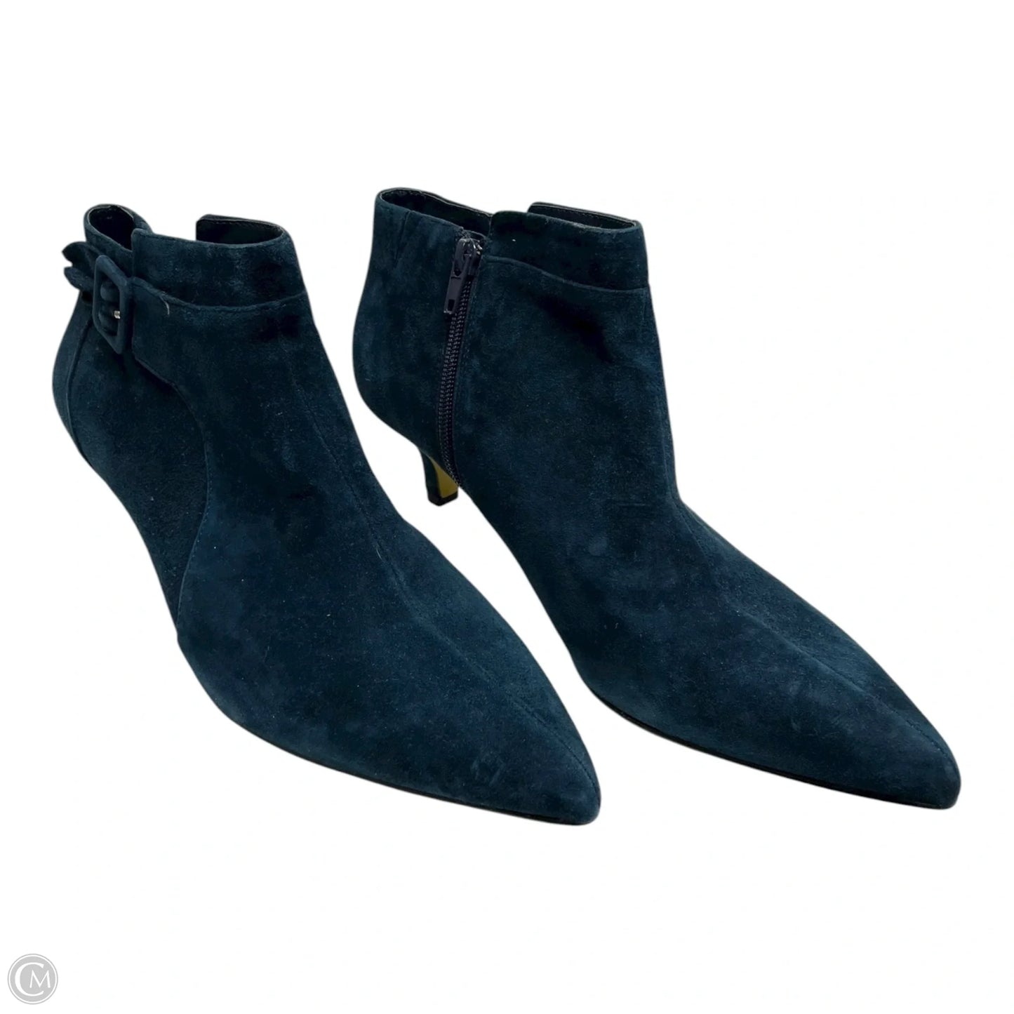 Shoes Heels Kitten By Cmc In Blue, Size: 10