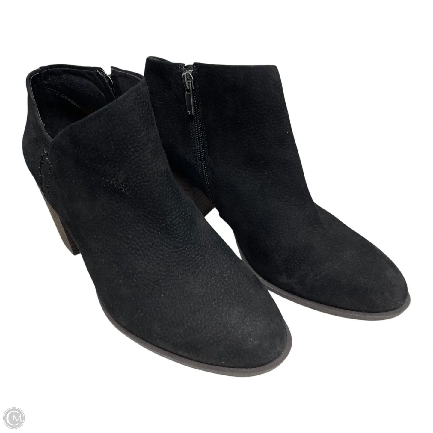 Boots Ankle Heels By Lucky Brand In Black, Size: 10