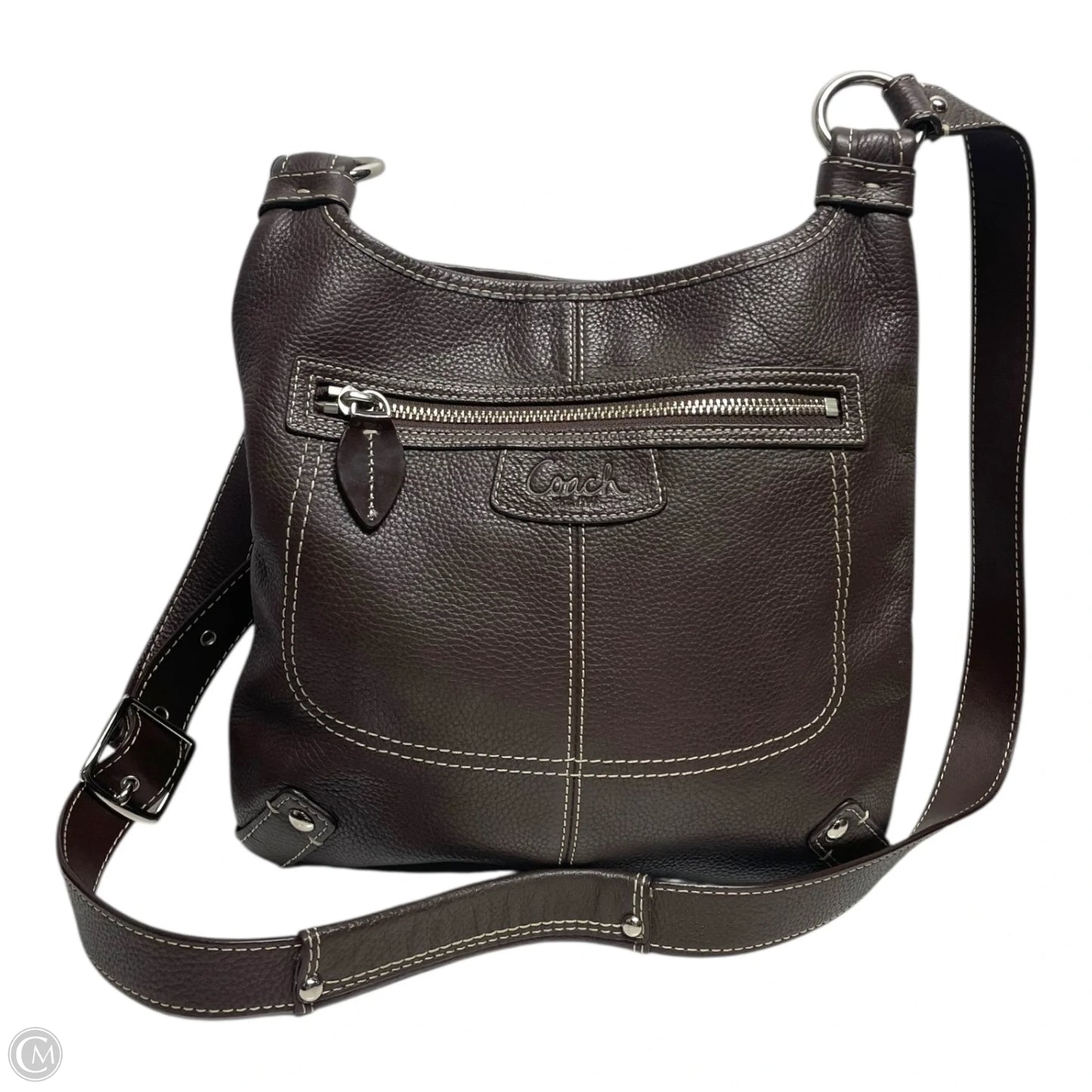 Crossbody Designer By Coach, Size: Medium