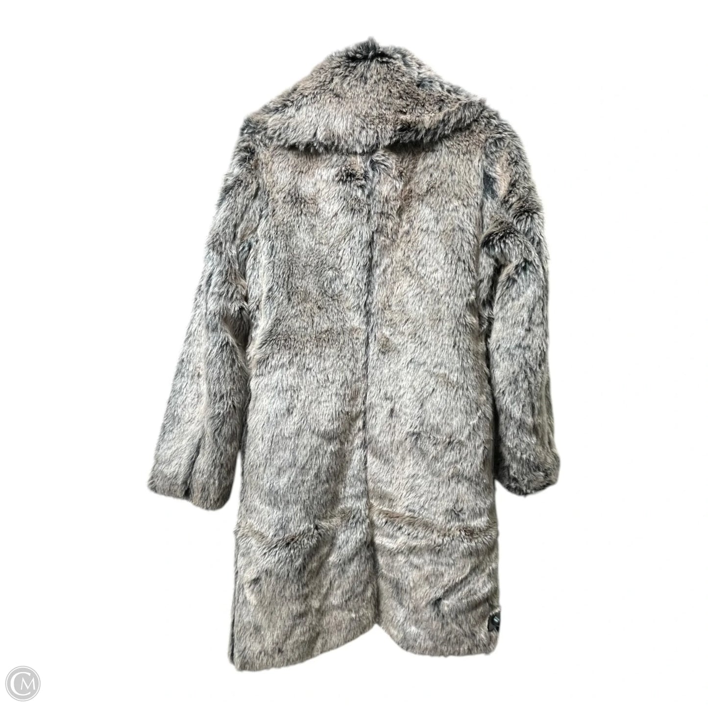 Coat Faux Fur & Sherpa By Cotton On In Black & Brown, Size: Sp