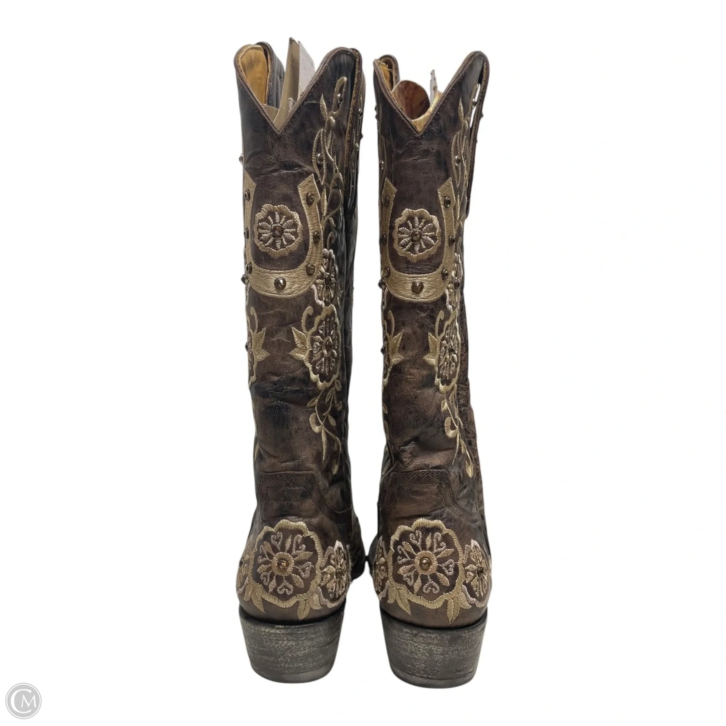 Boots Western By Old Gringo In Brown & Cream, Size: 6.5