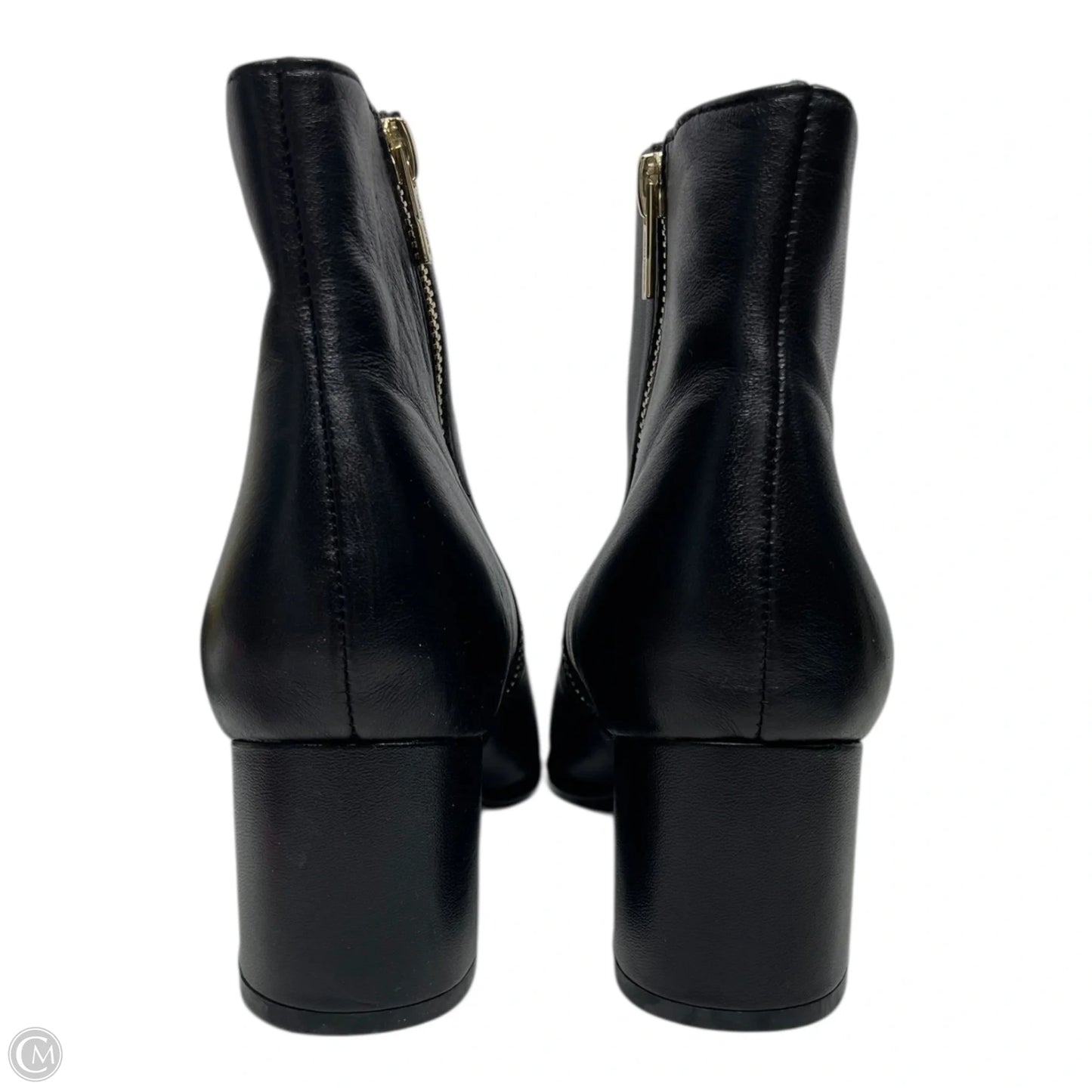 Boots Ankle Heels By Calvin Klein In Black, Size: 8