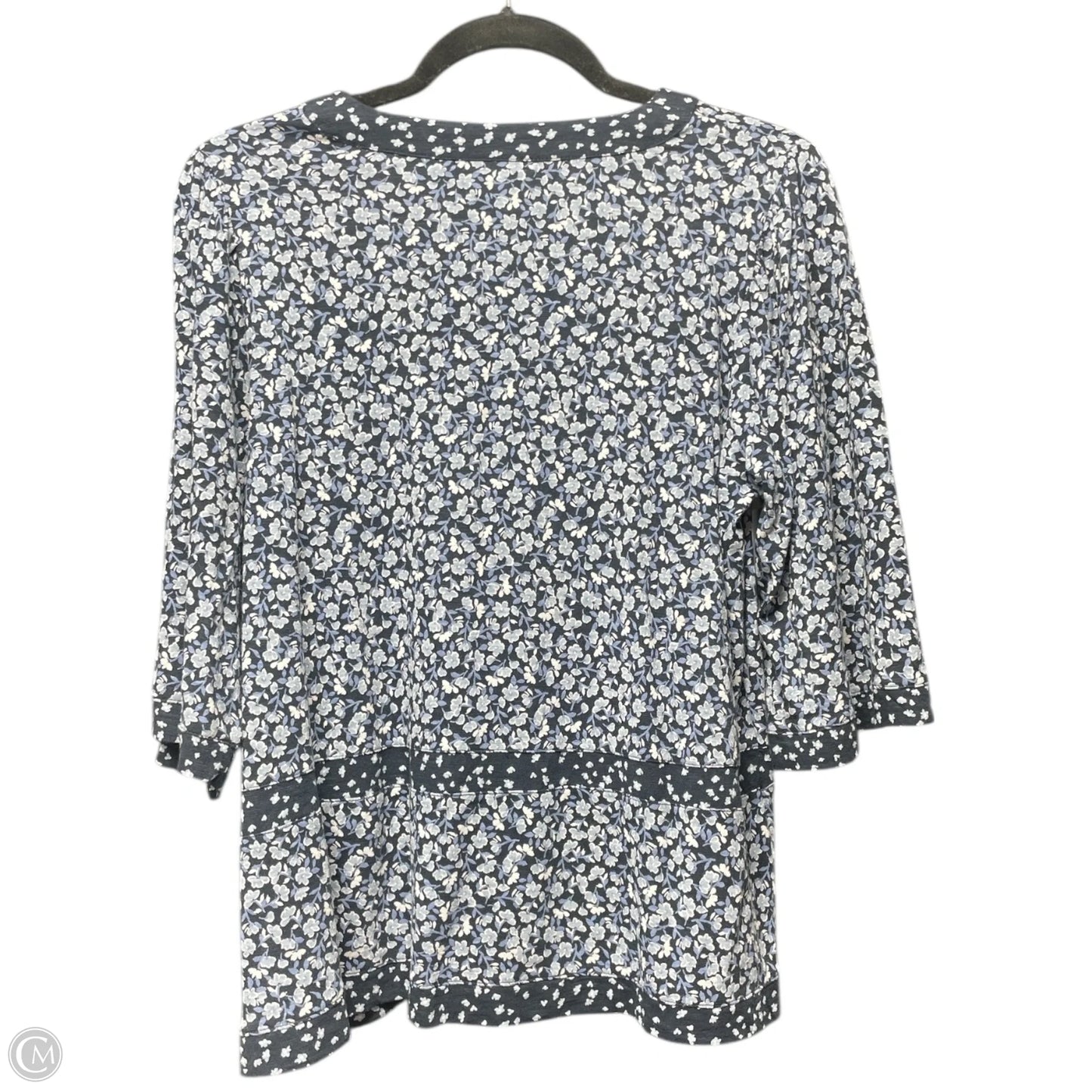 Top Long Sleeve By J. Jill In Blue, Size: Xsp