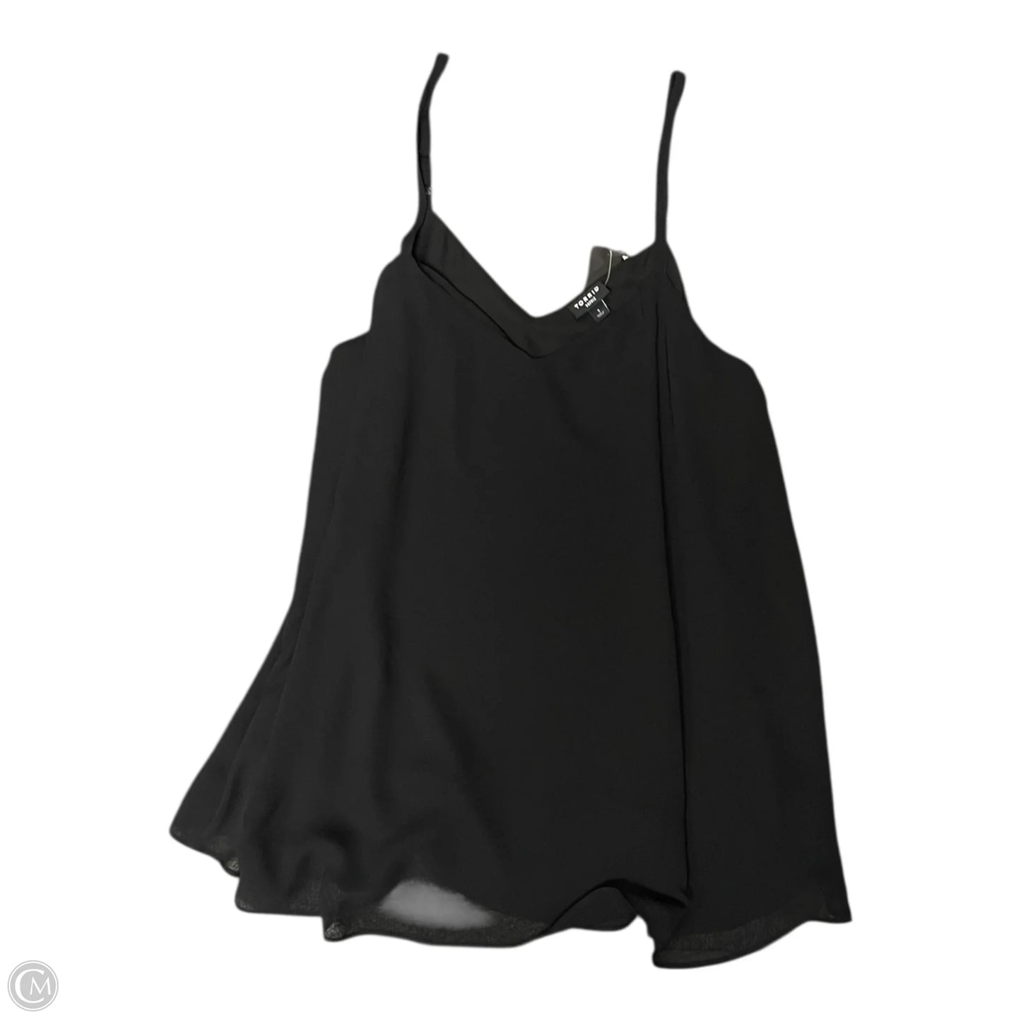 Top Sleeveless By Torrid In Black, Size: 1x