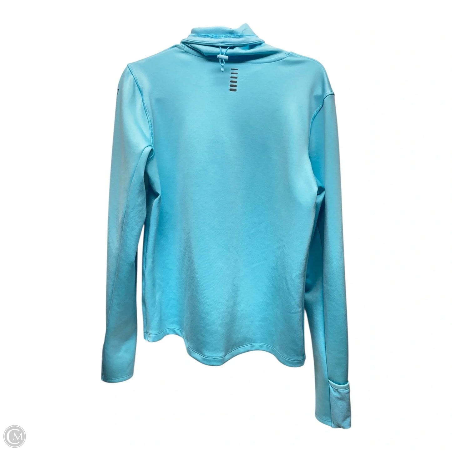 Athletic Sweatshirt Collar By Under Armour In Blue, Size: L